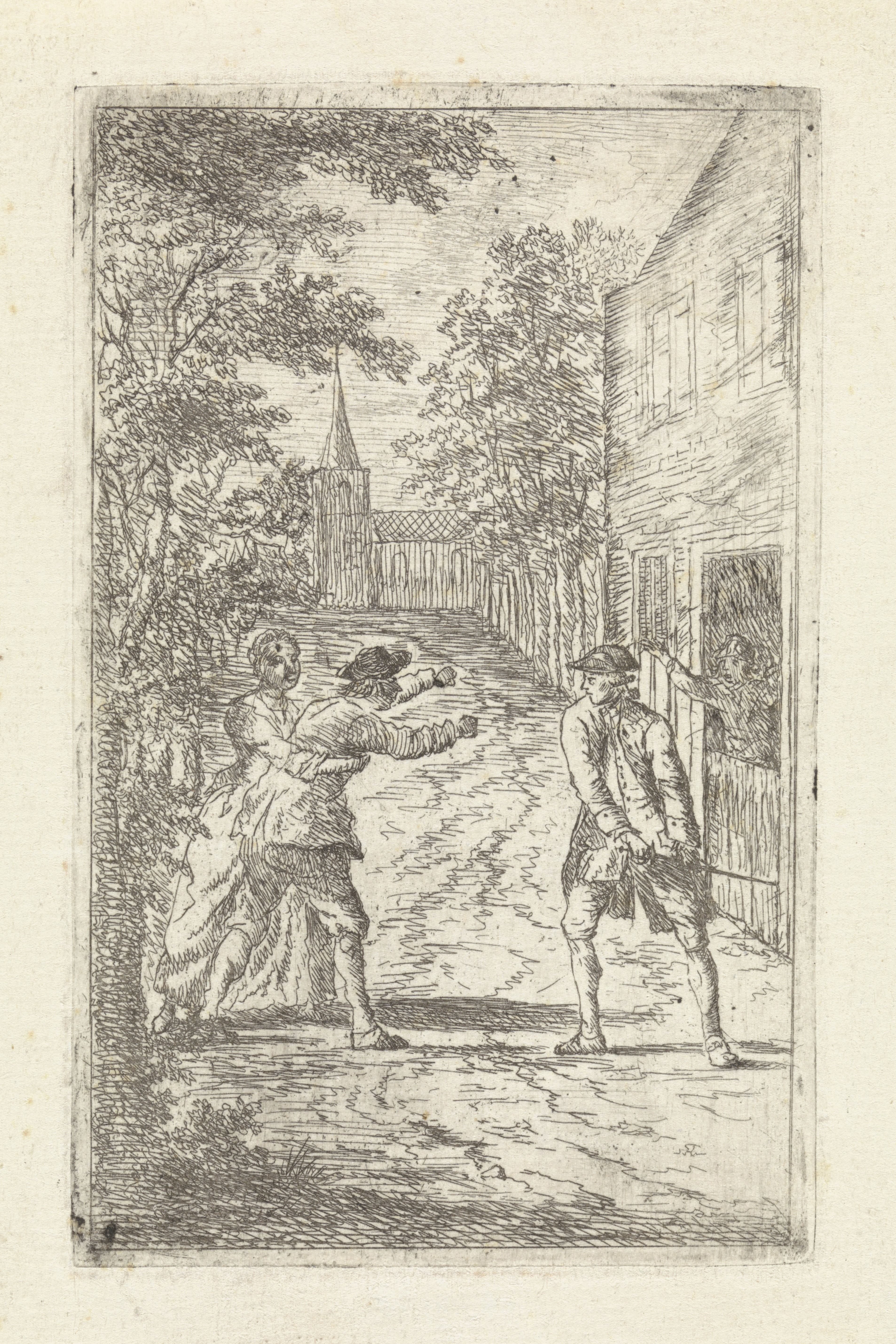 Gevecht op straat