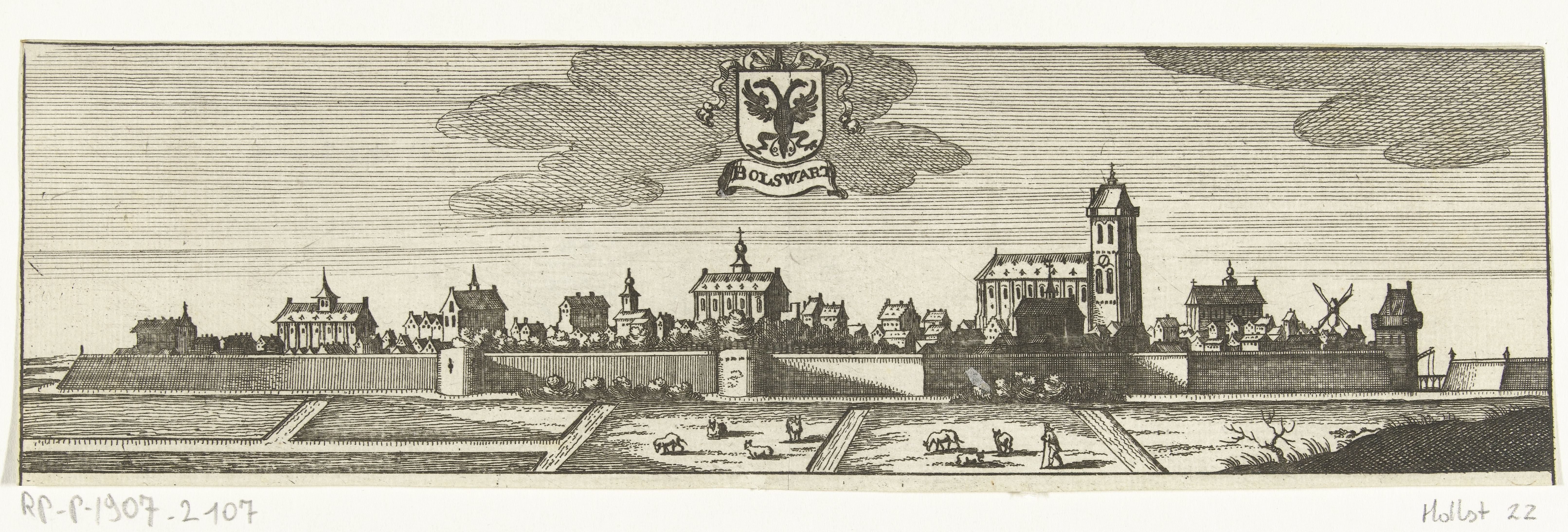 Gezicht op Bolsward