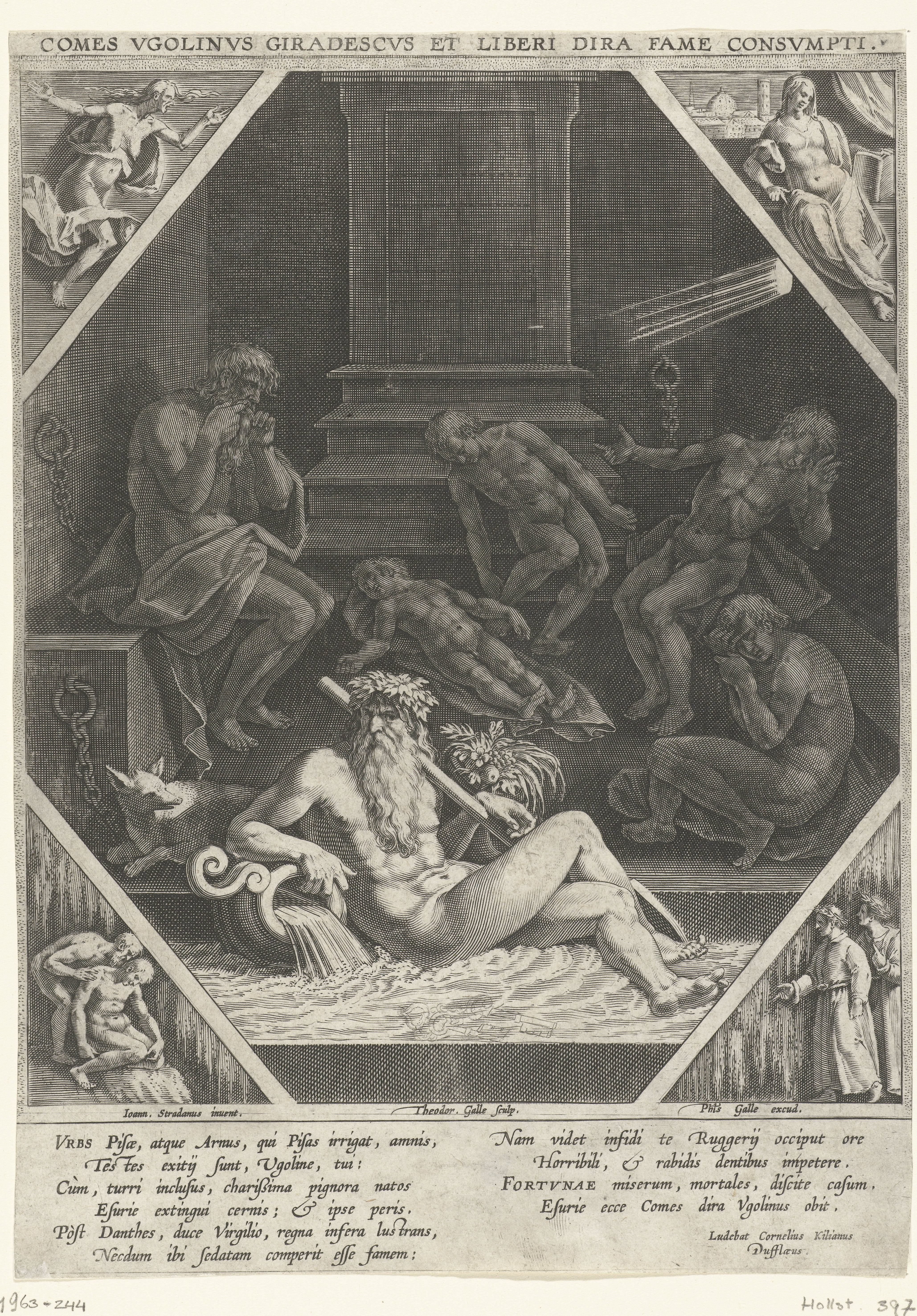 Hongerdood van hertog Ugolino della Gherardesca