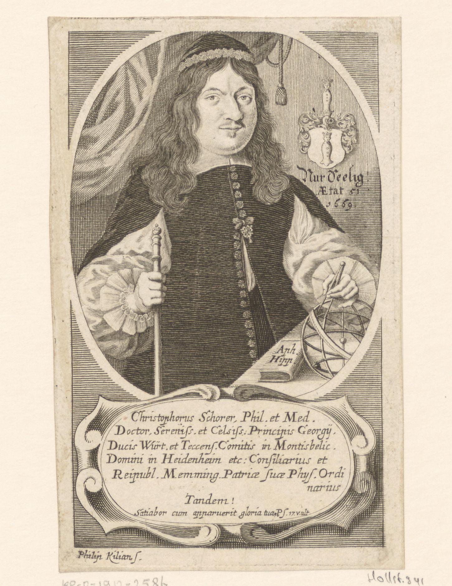Portret van Christoph Schorer