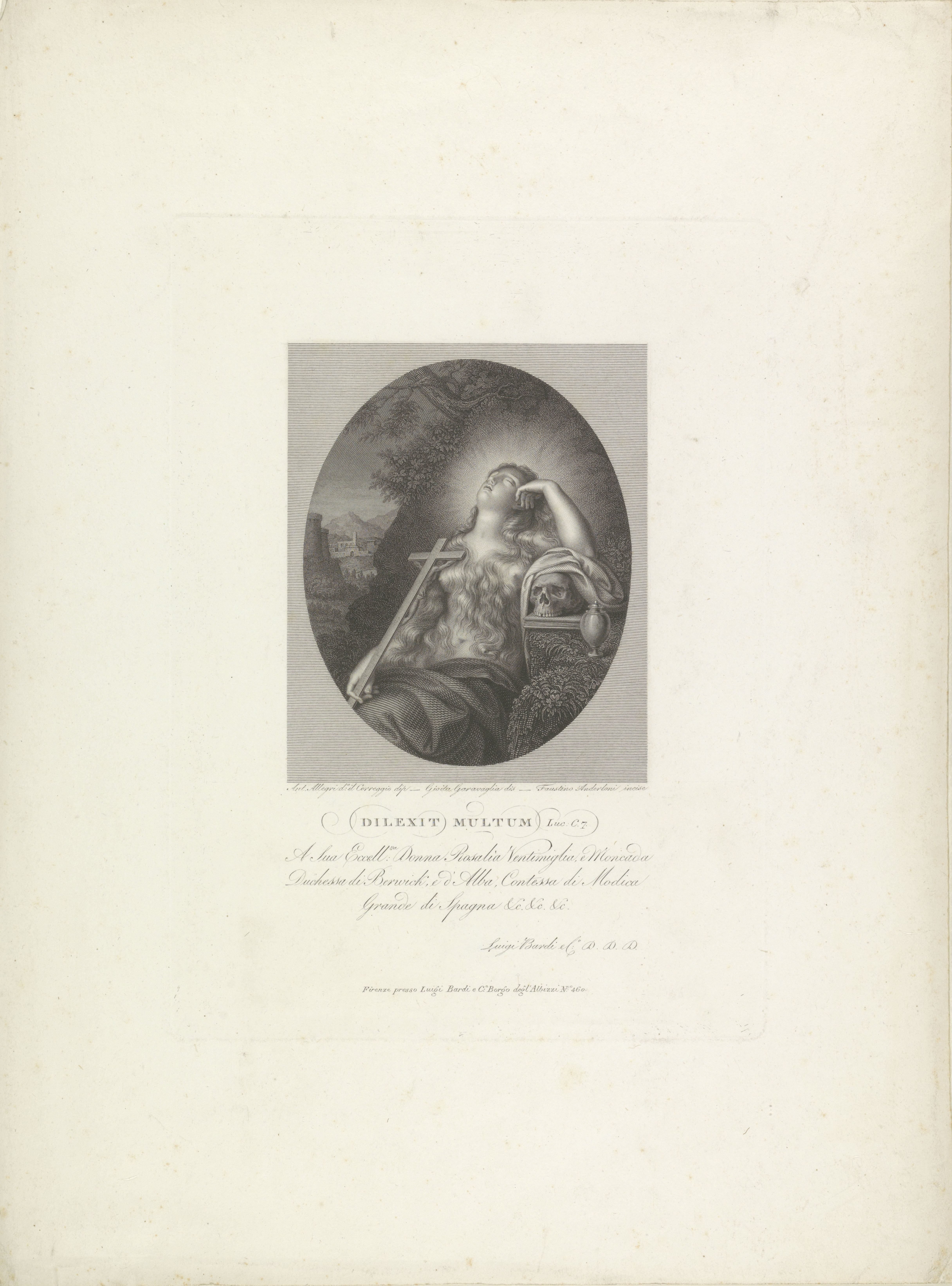 Maria Magdalena in de wildernis