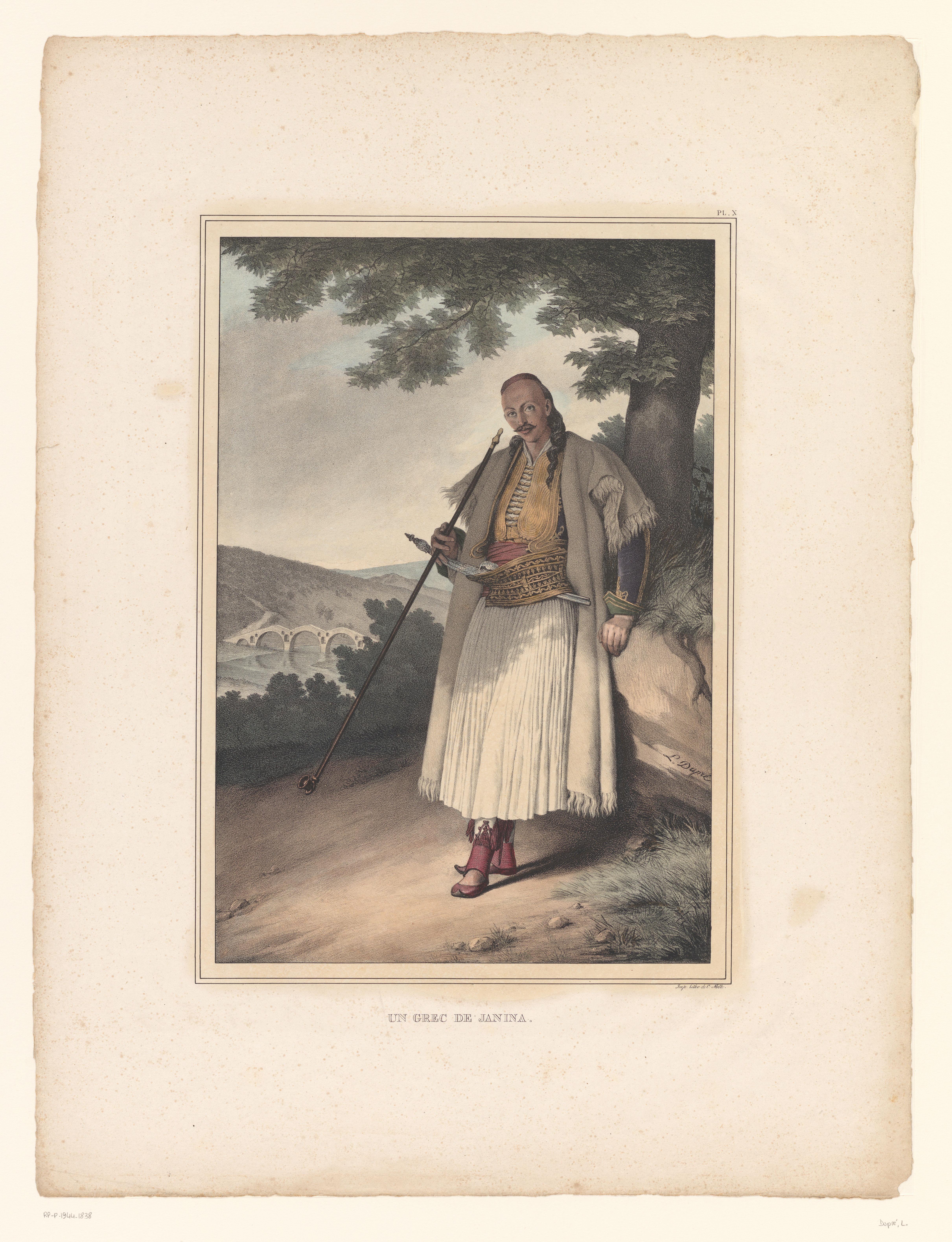 Griekse man uit Ioannina