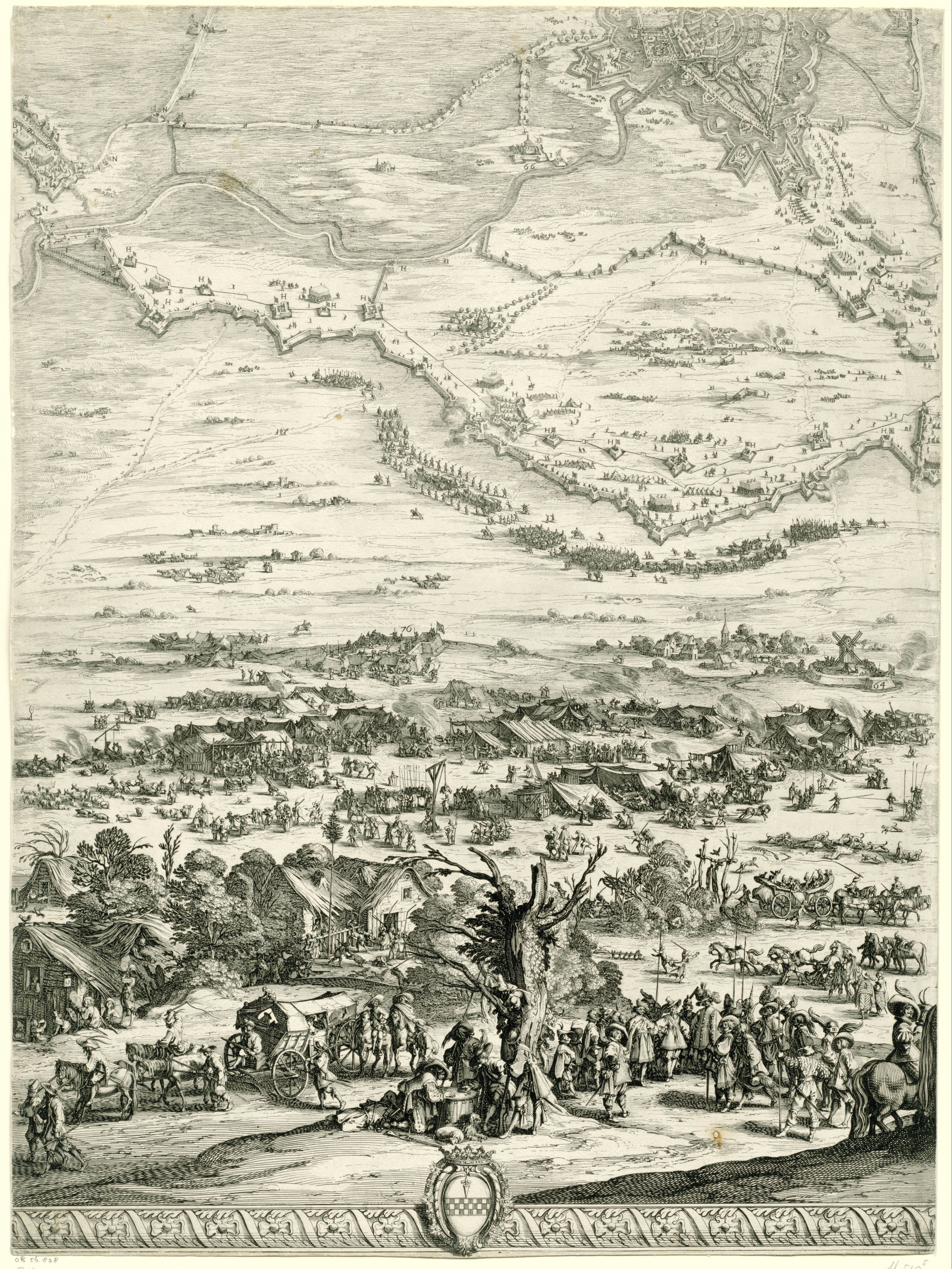 Beleg van Breda, 27 augustus 1624-5 juni 1625 (deel middenonder)