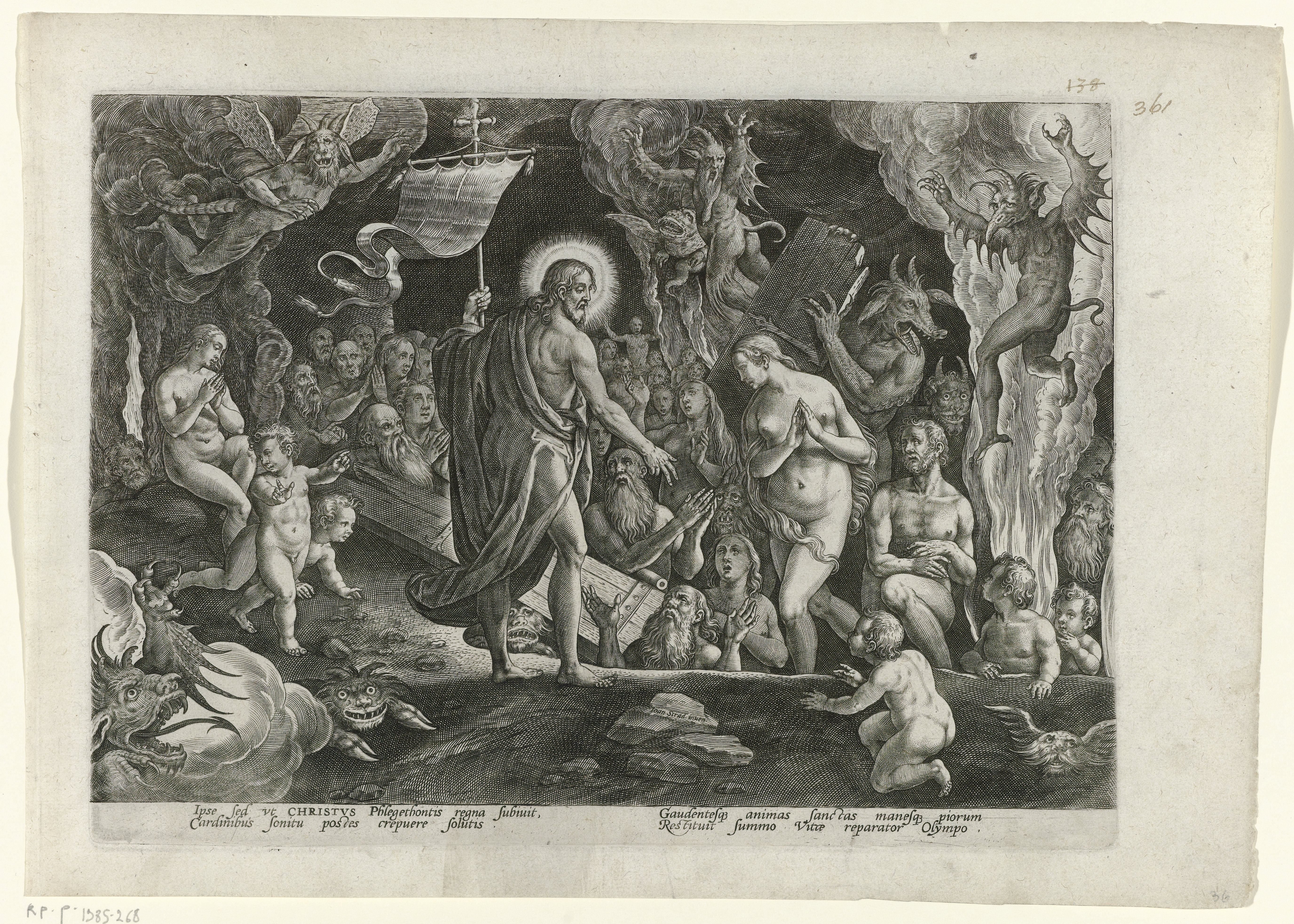 Christus in het voorgeborchte