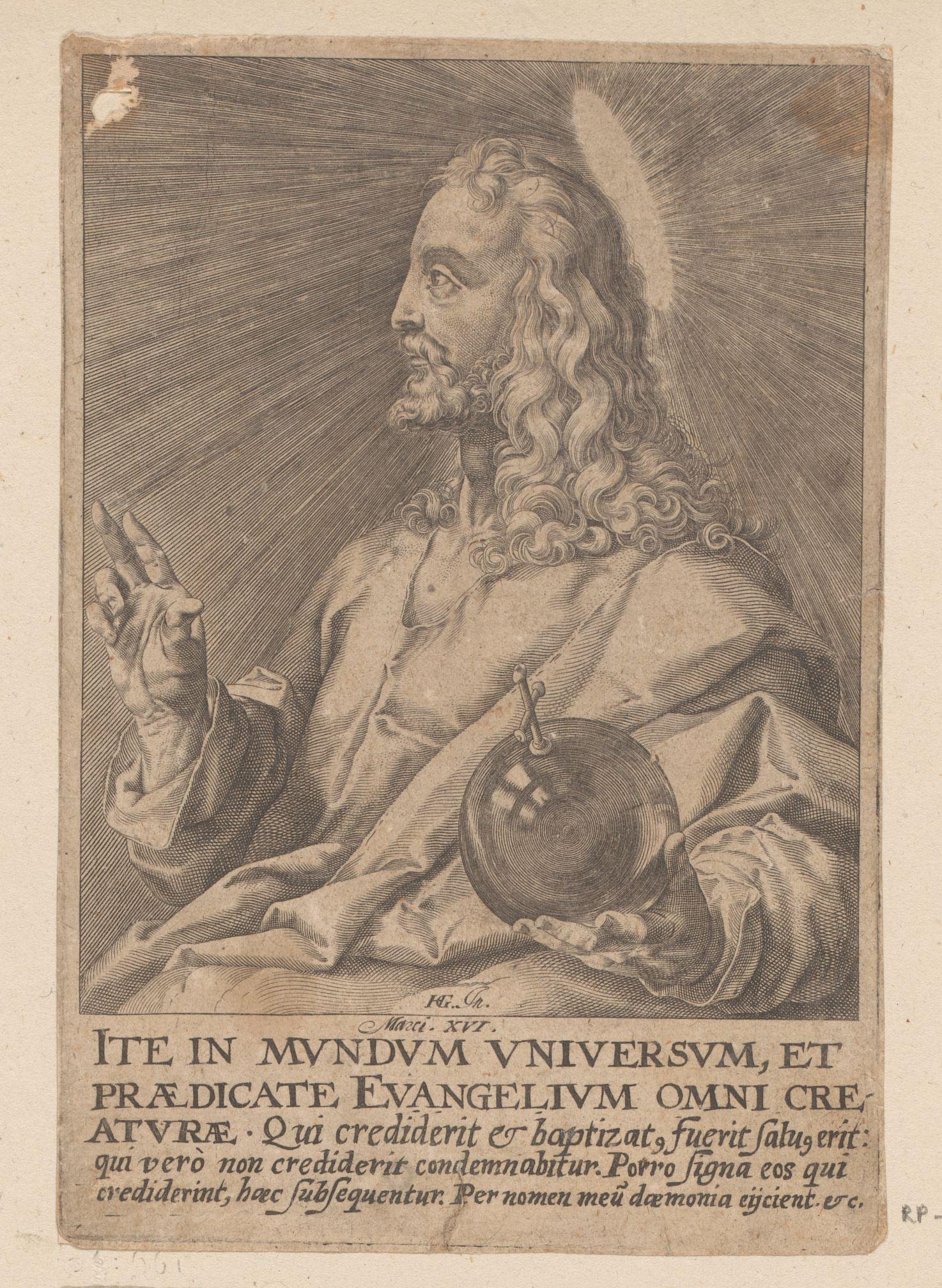 Christus als Salvator Mundi