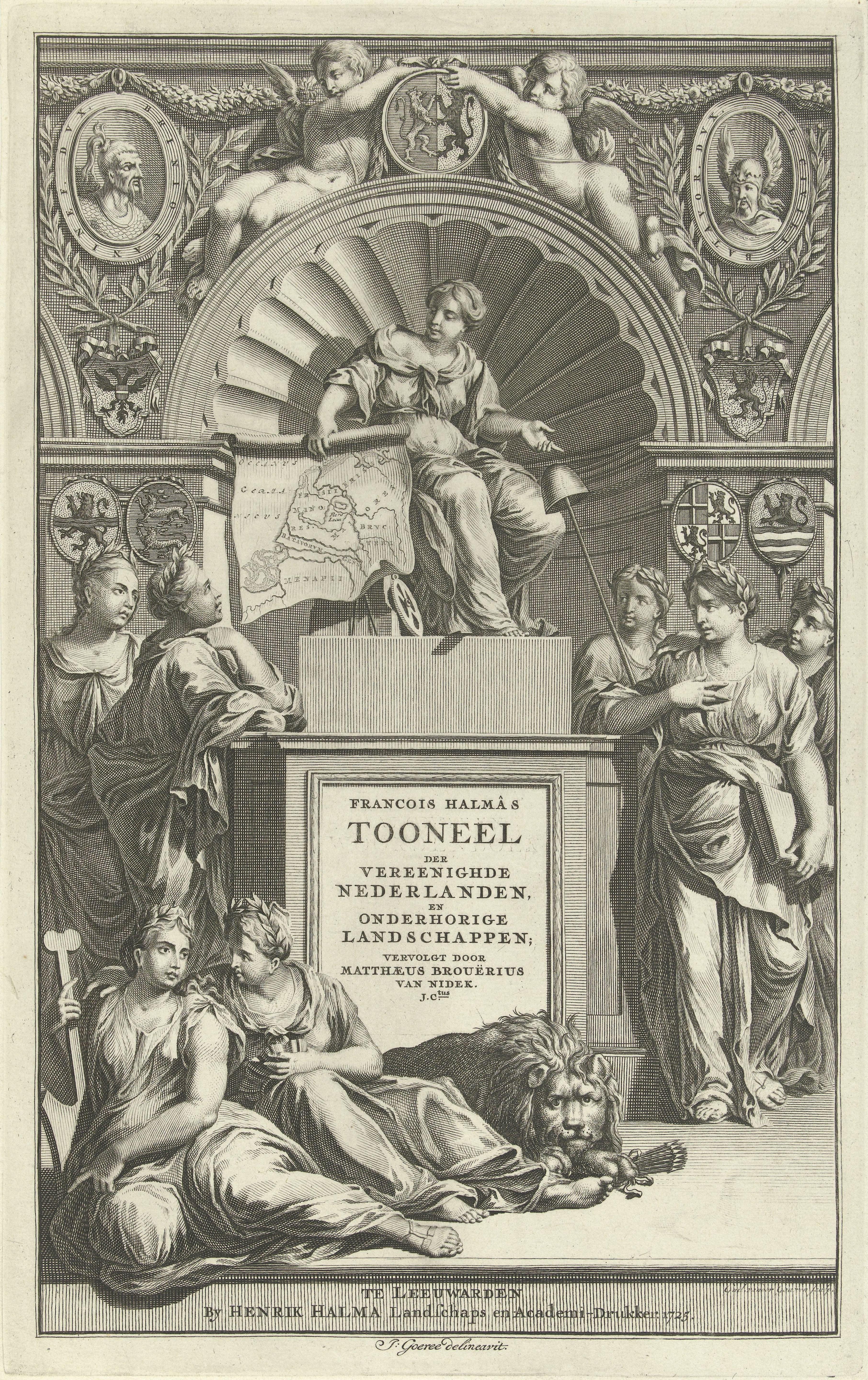 Allegorie van de Republiek der zeven verenigde Nederlanden