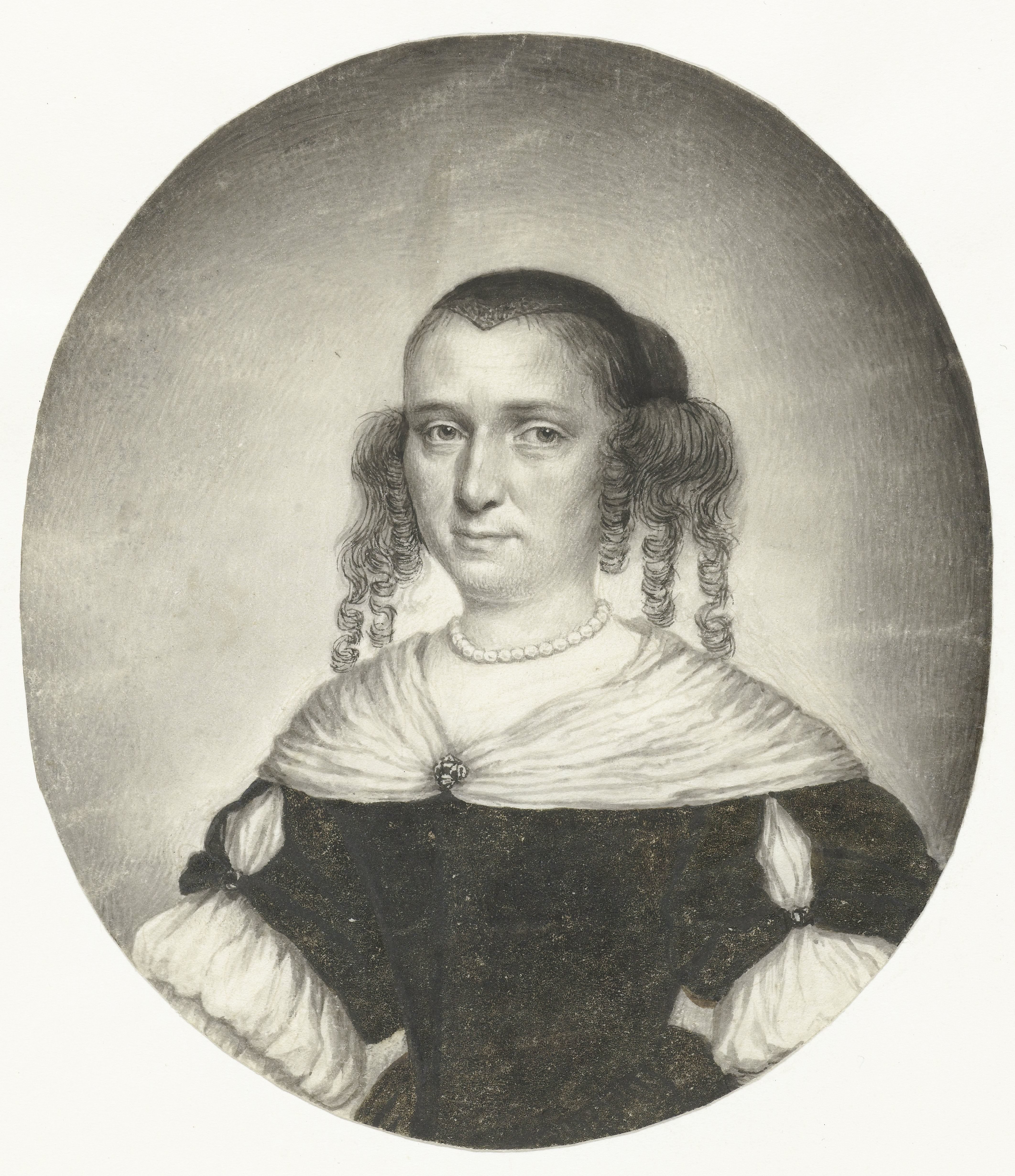 Portret van een onbekende vrouw