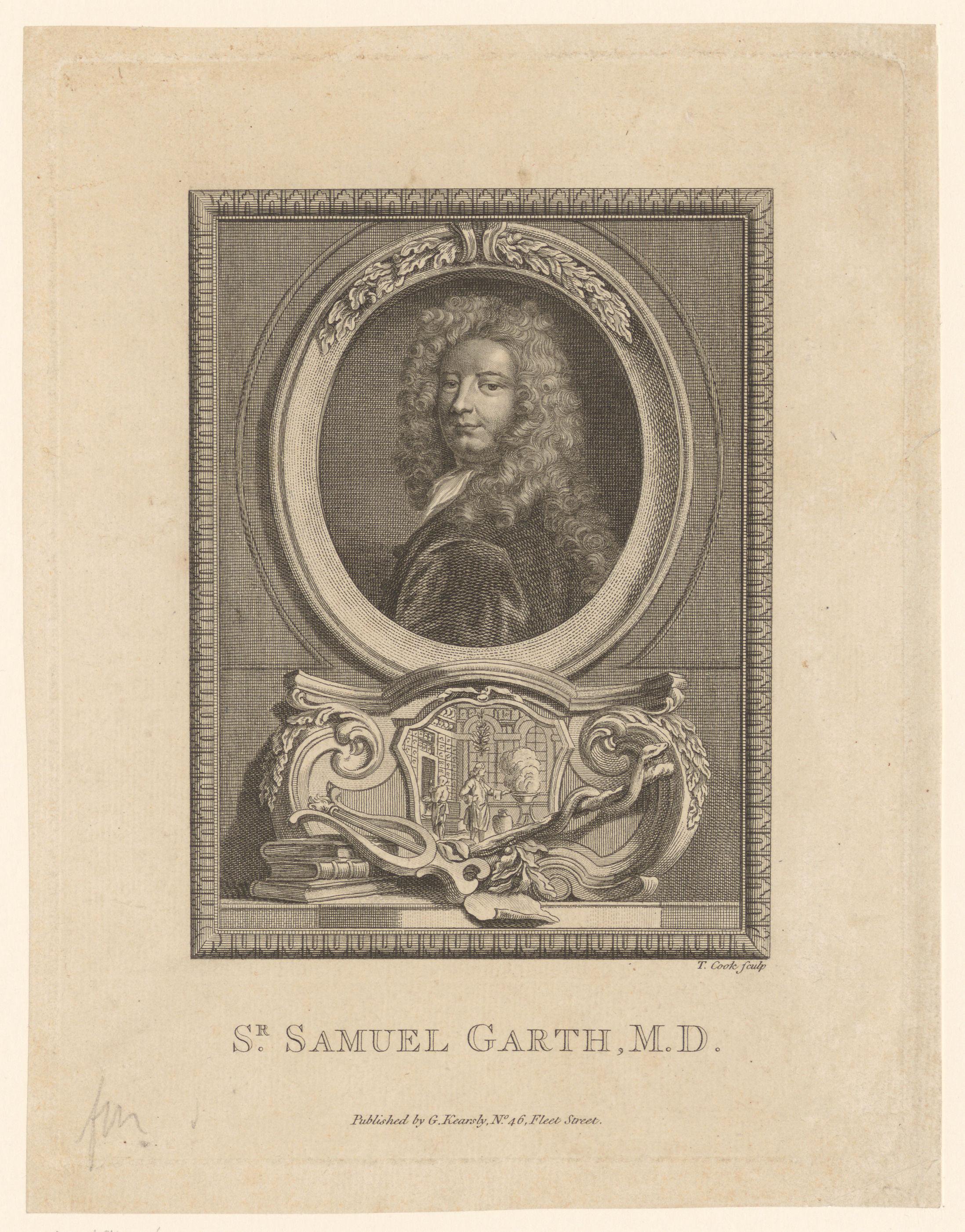 Portret van Samuel Garth