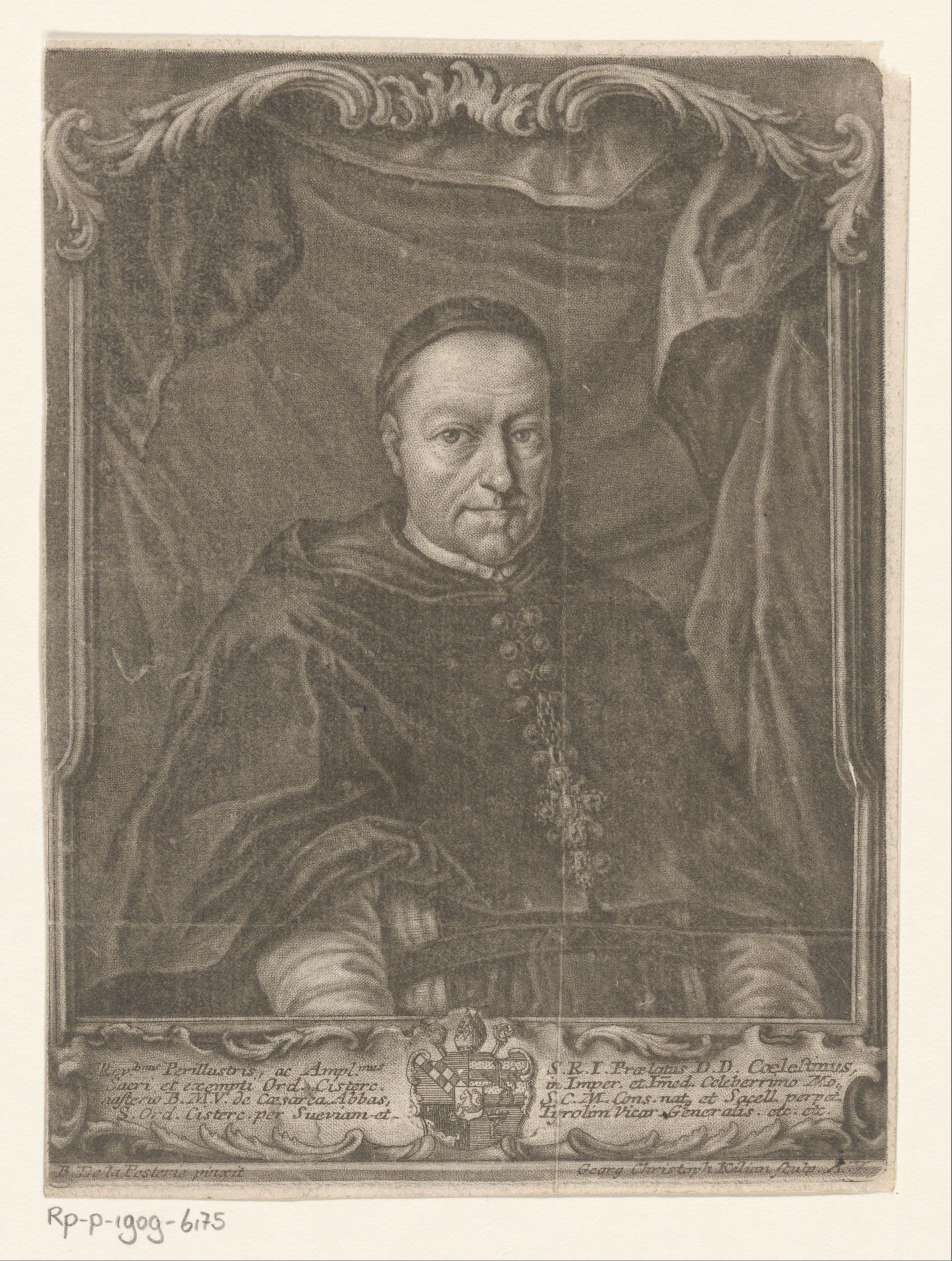 Portret van Cölestin Angelsprugger