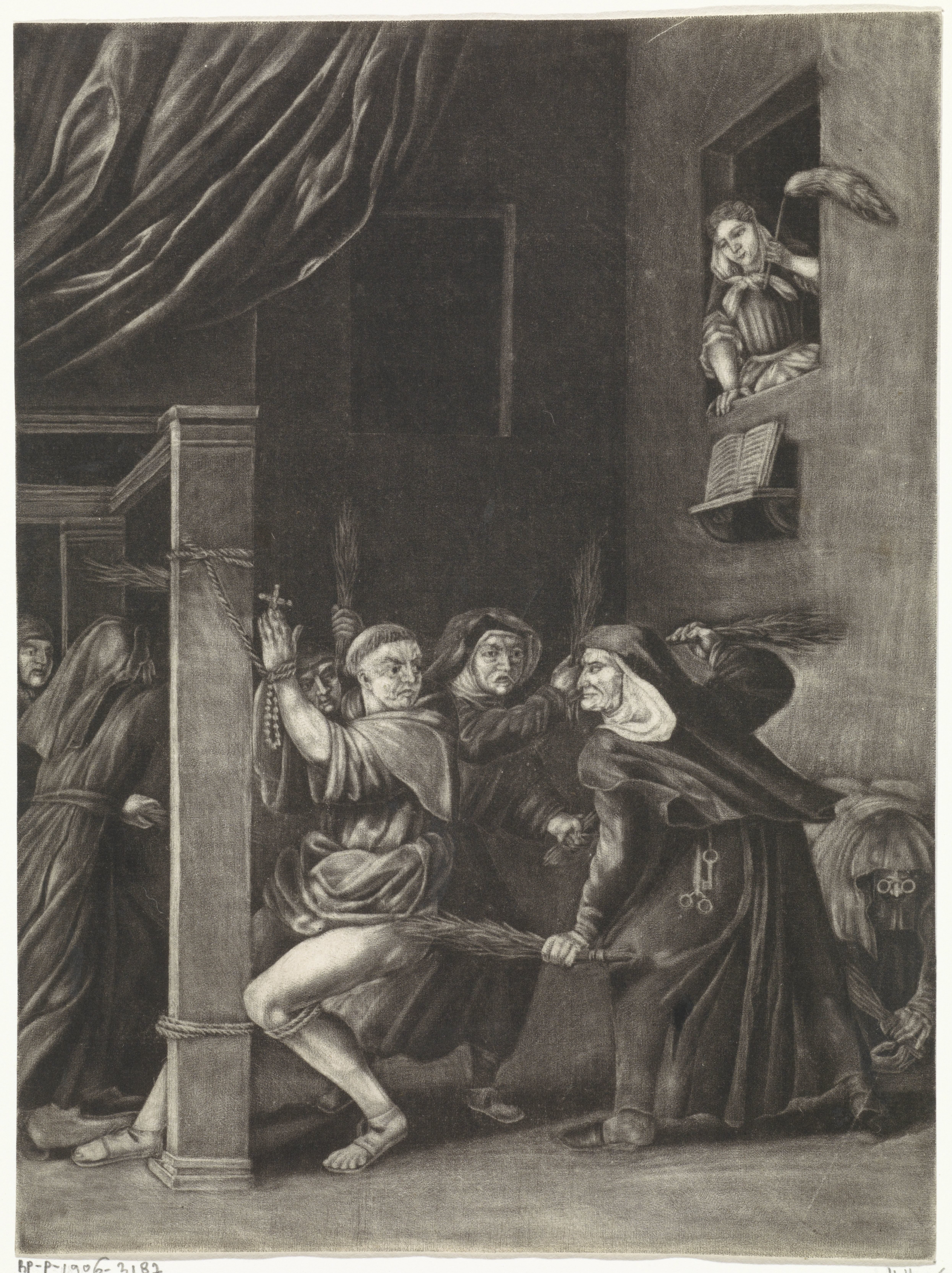 Nonnen geselen Broer Cornelis