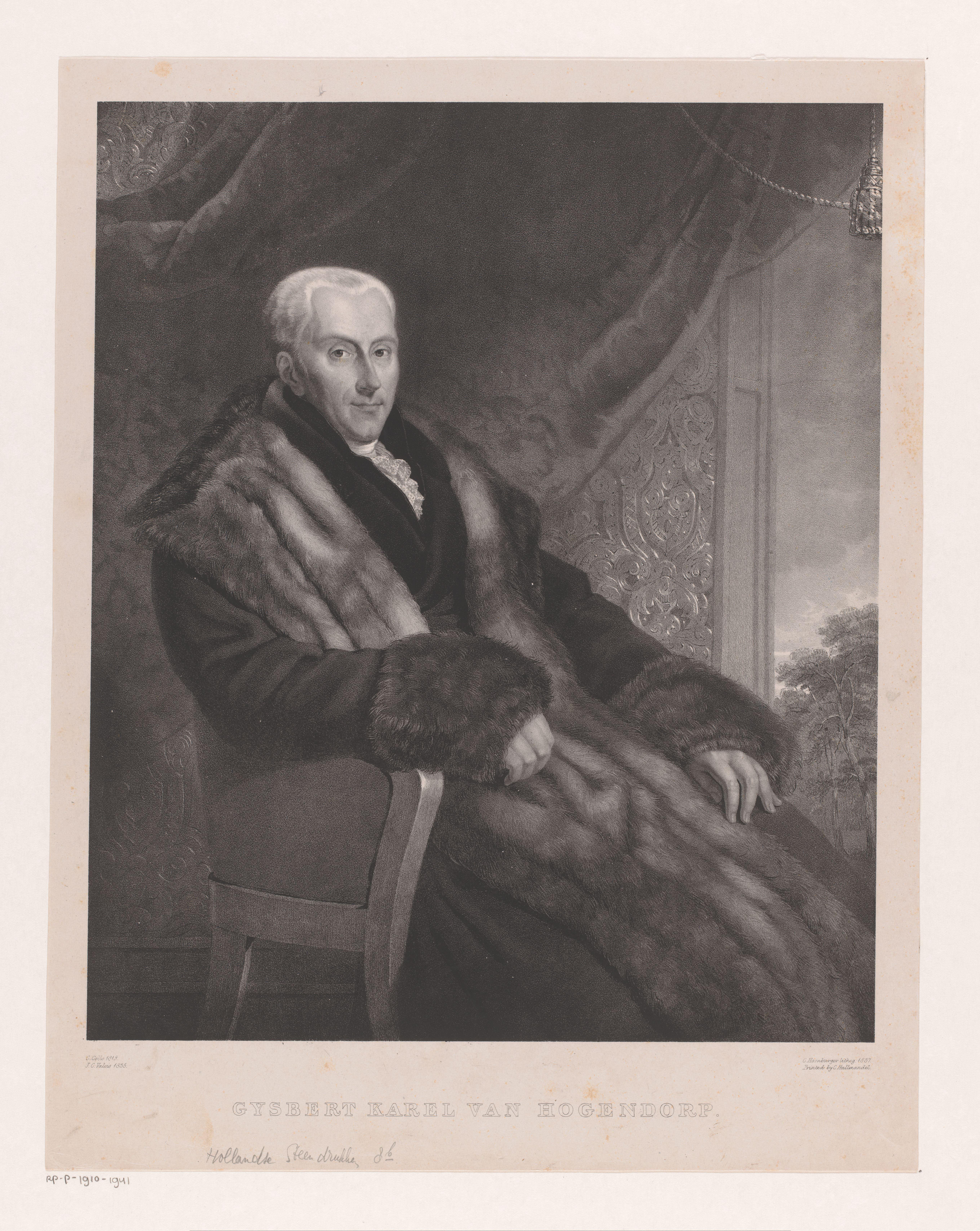 Portret van Gijsbert Karel van Hogendorp