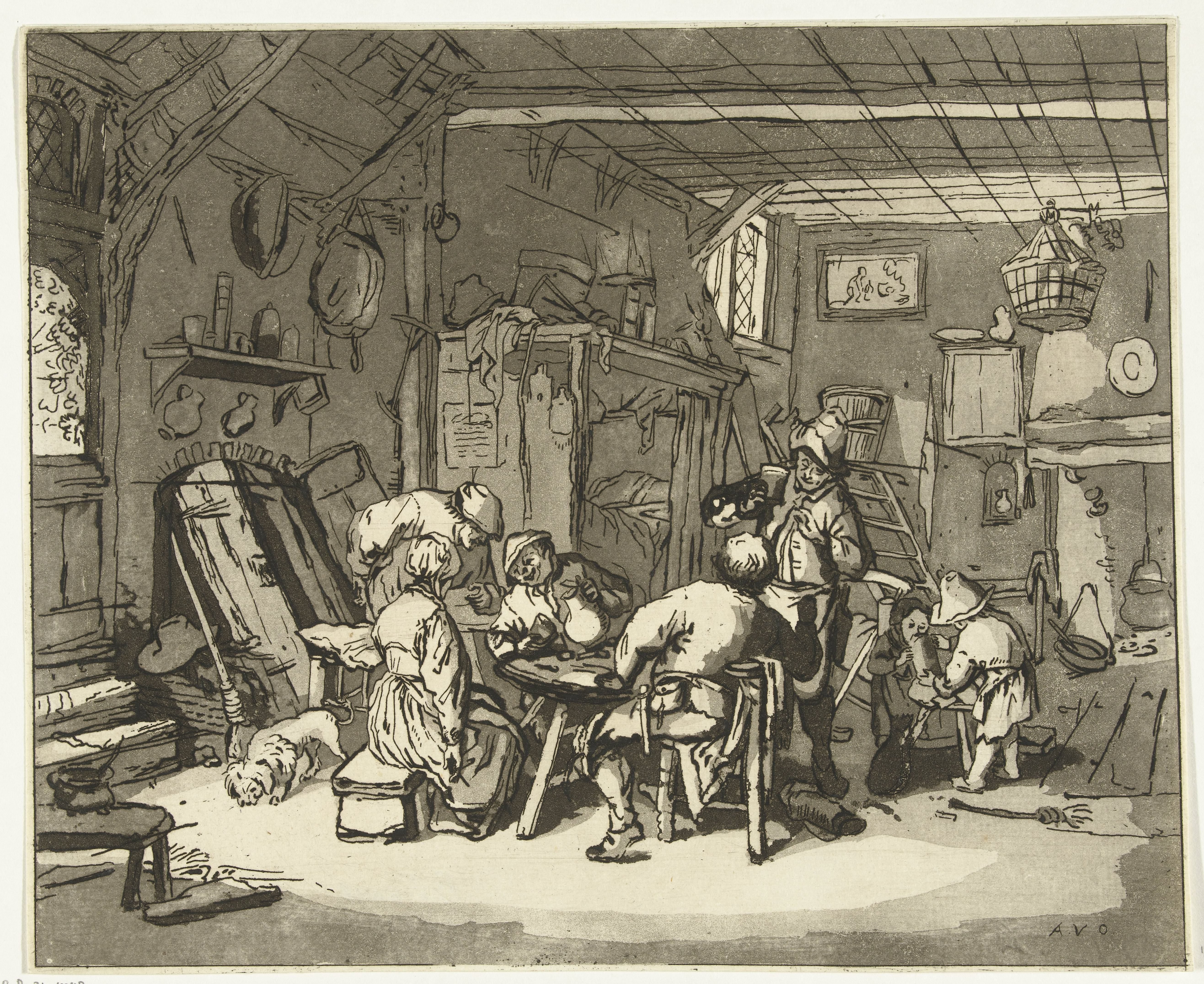 Boereninterieur