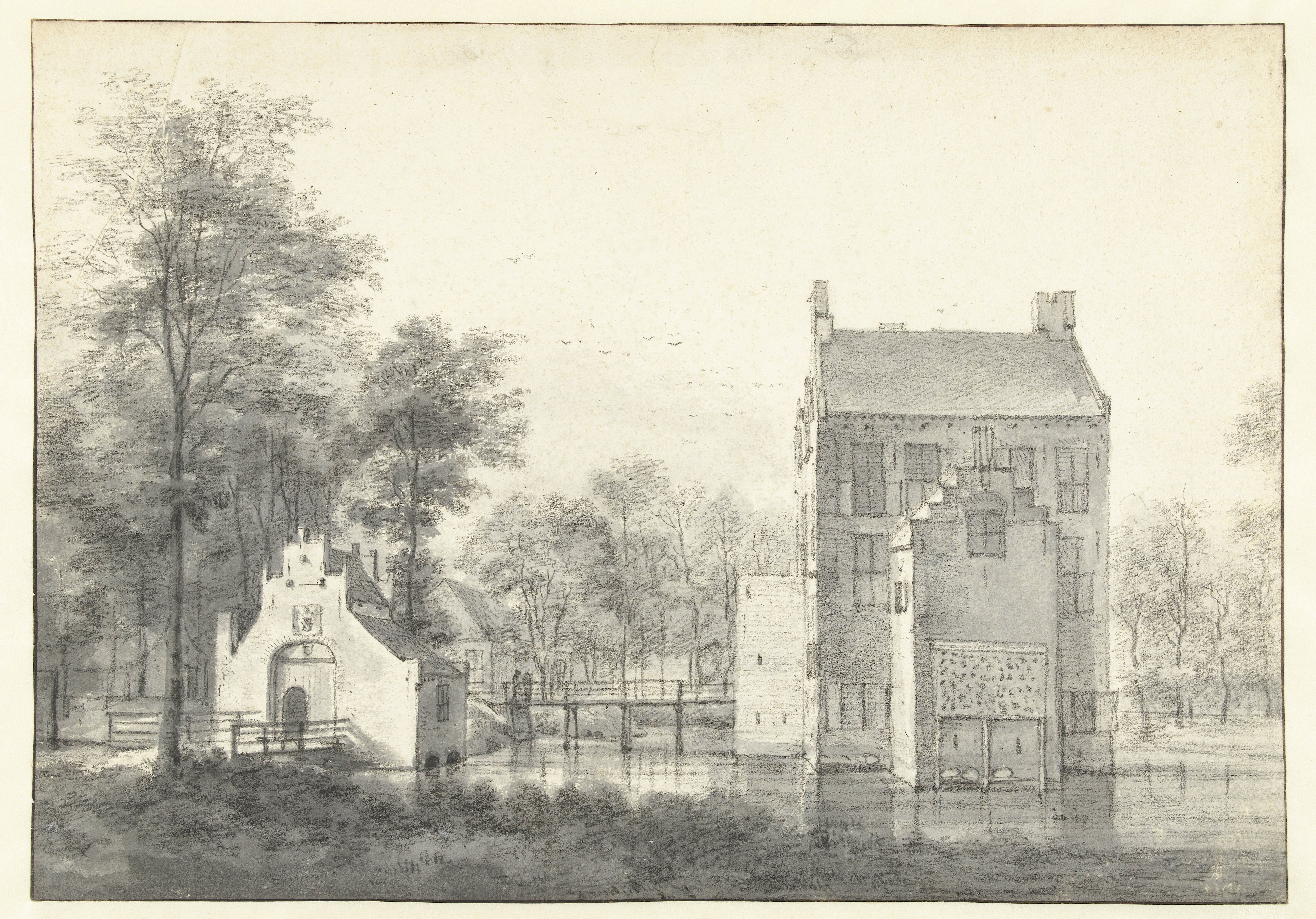 View of Huis Groenewoude, Seen from the East