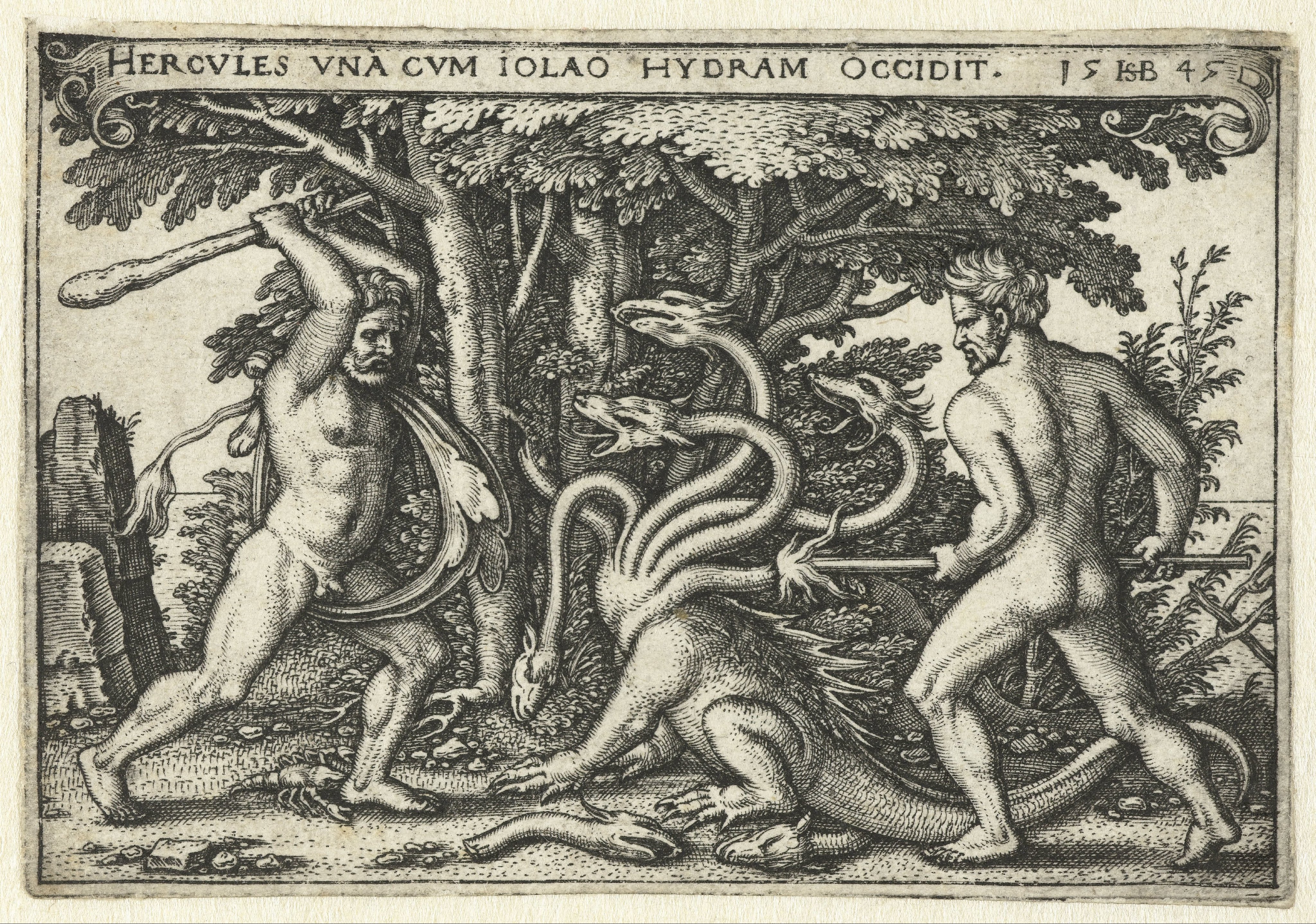 Hercules verslaat de Hydra van Lerna