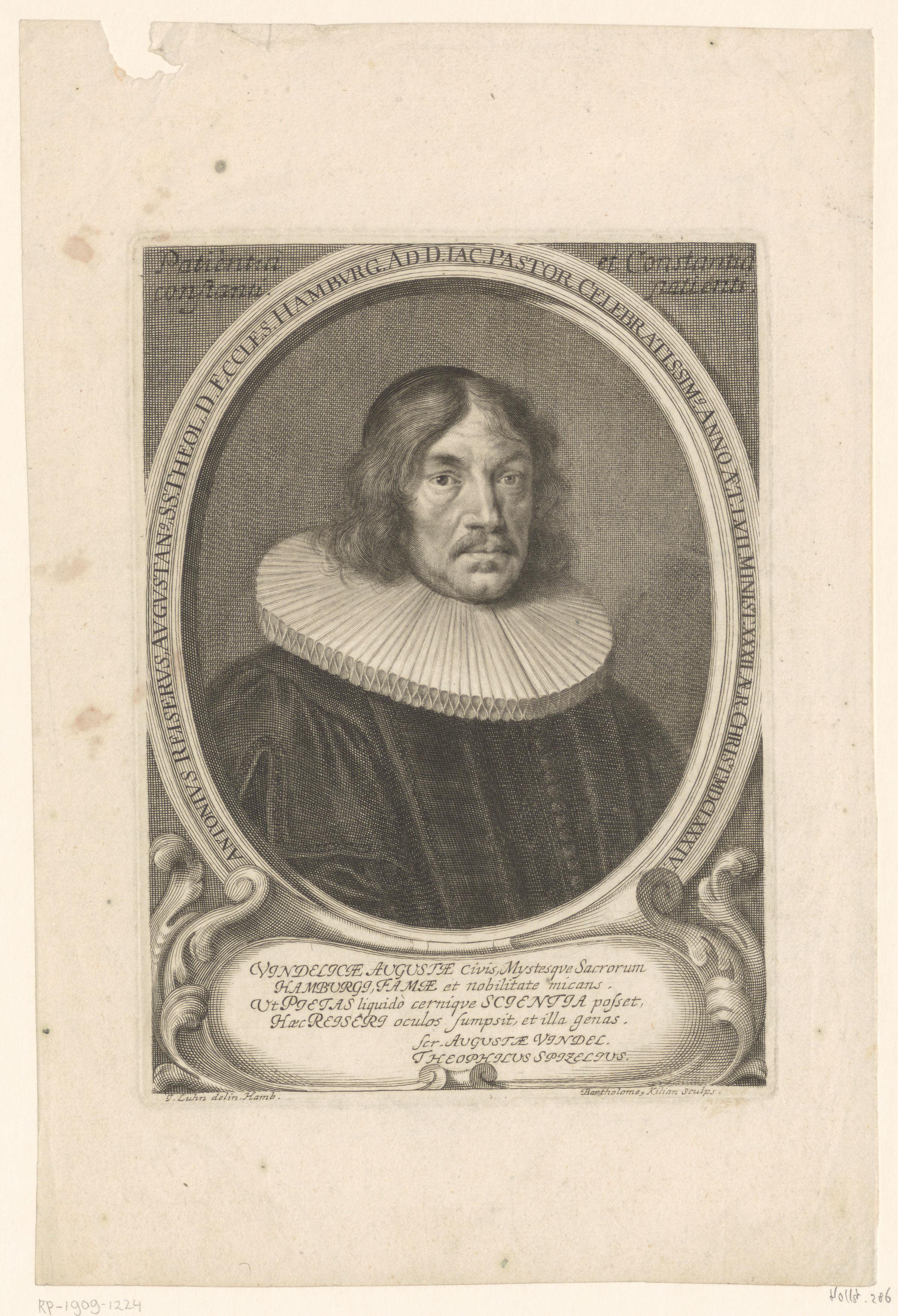 Portret van Anton Reiser