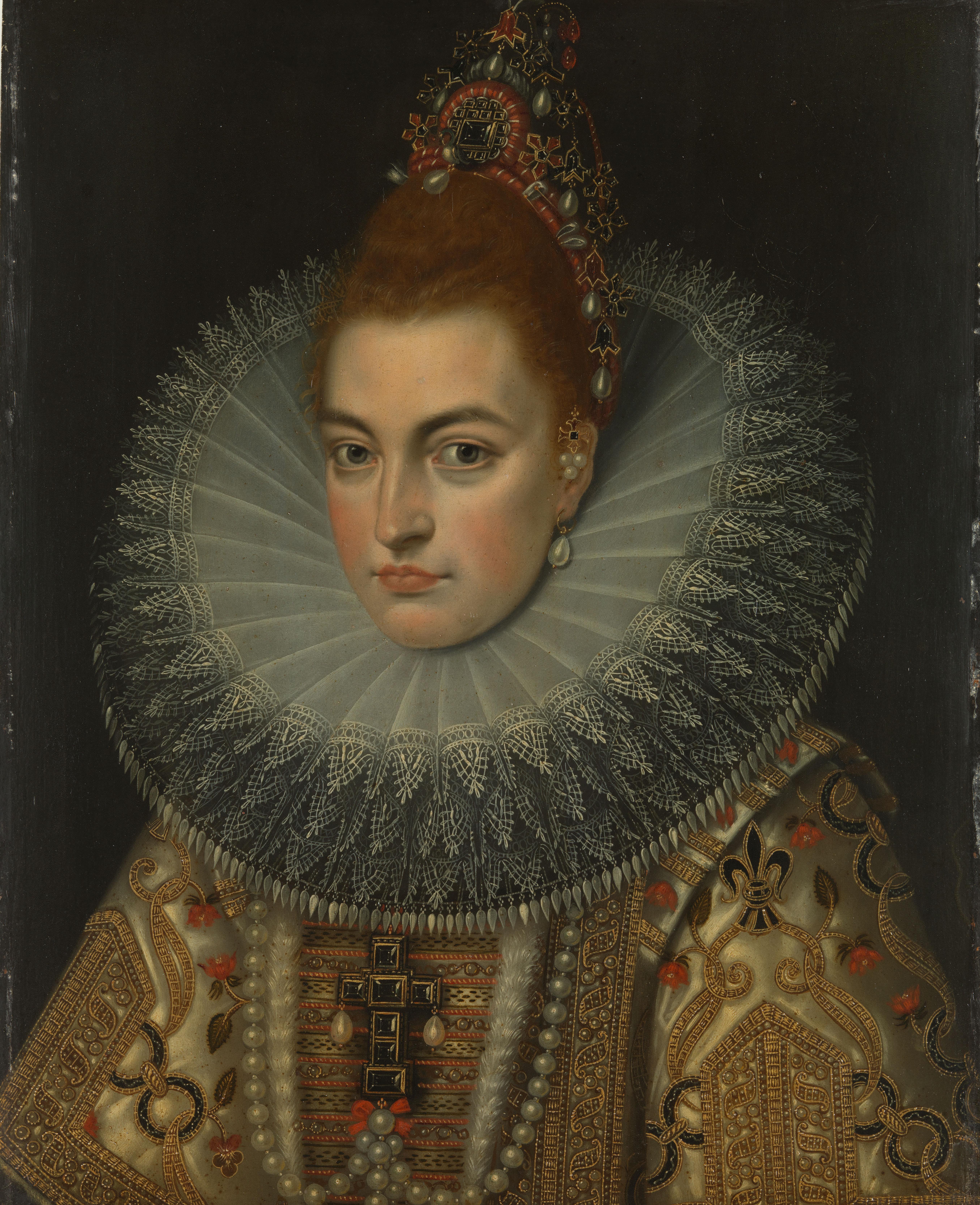 Portrait of Archduchess Isabella Clara Eugenia (1566-1633), Infanta of Spain