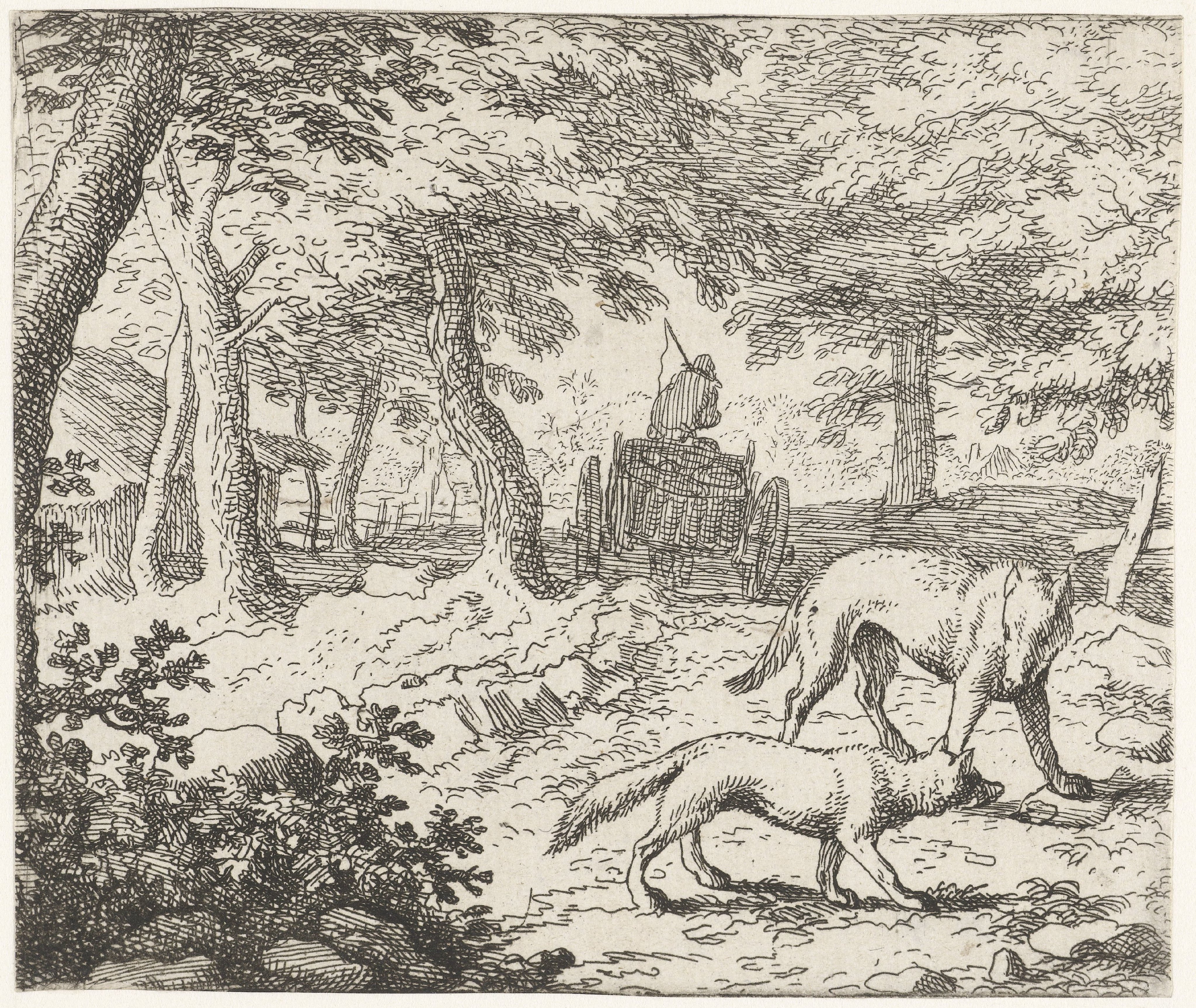 Grimbeert de das en Reinaert de vos