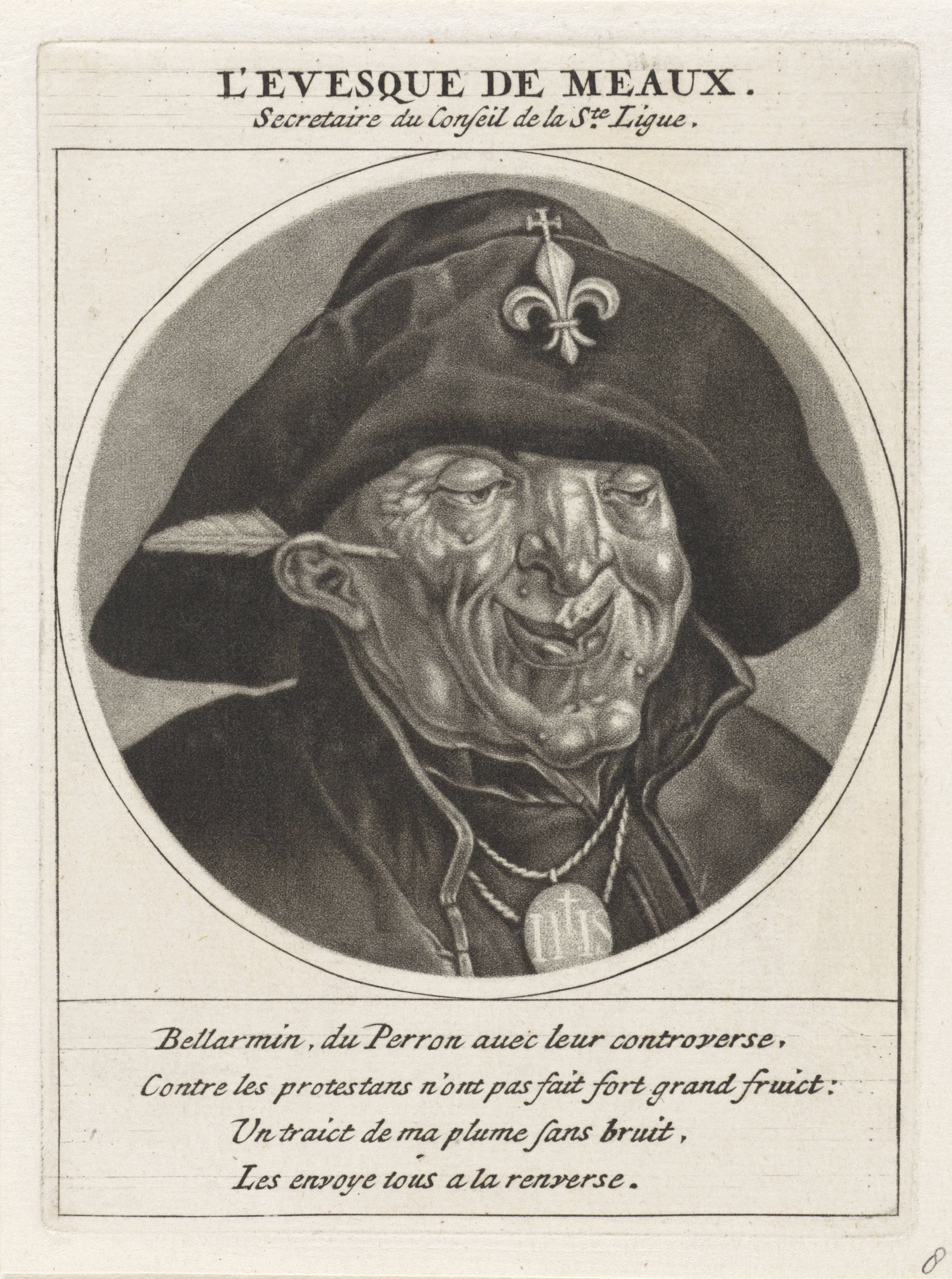 Portret van de bisschop van Meaux
