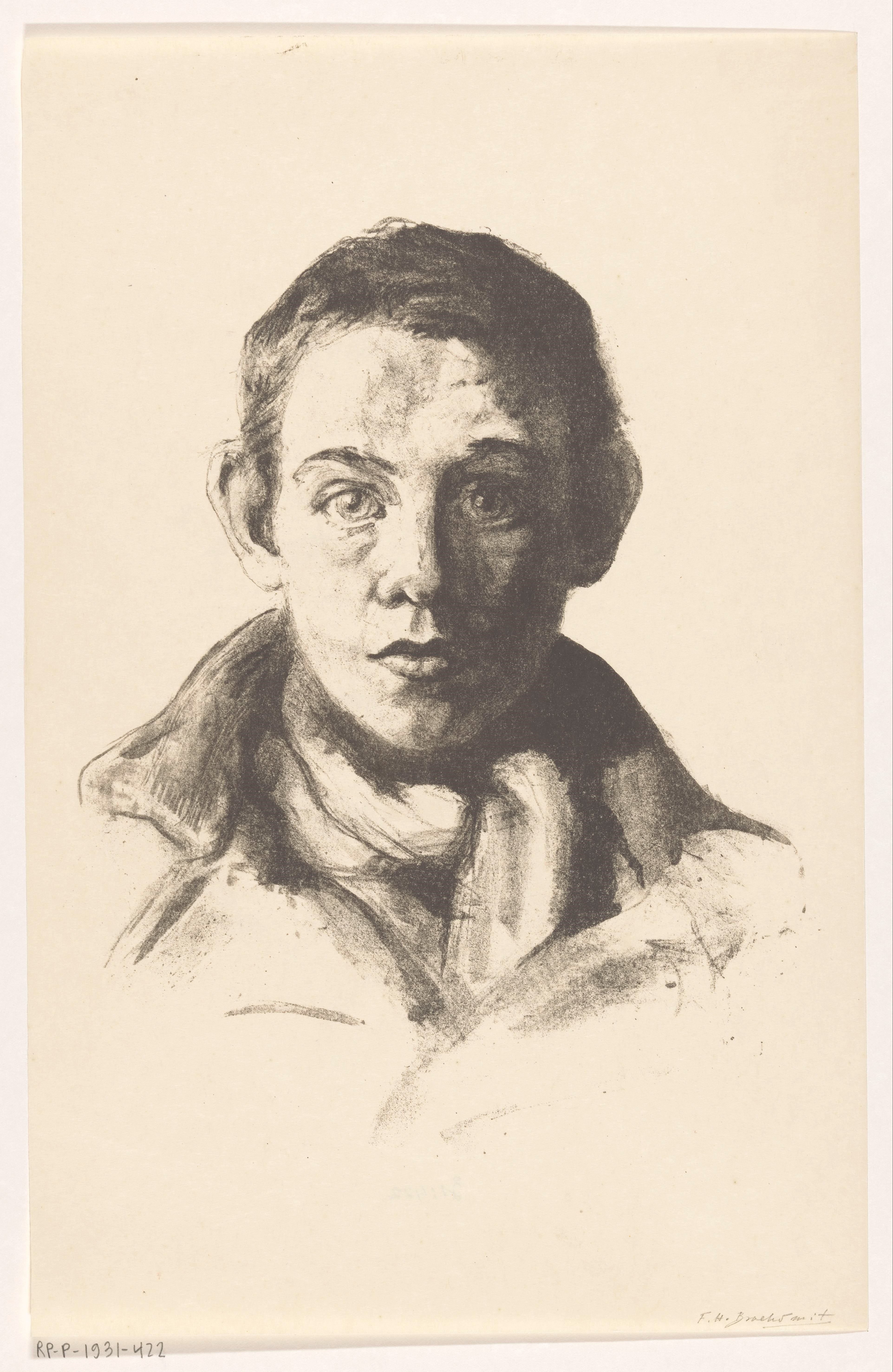 Portret van een onbekende jongen