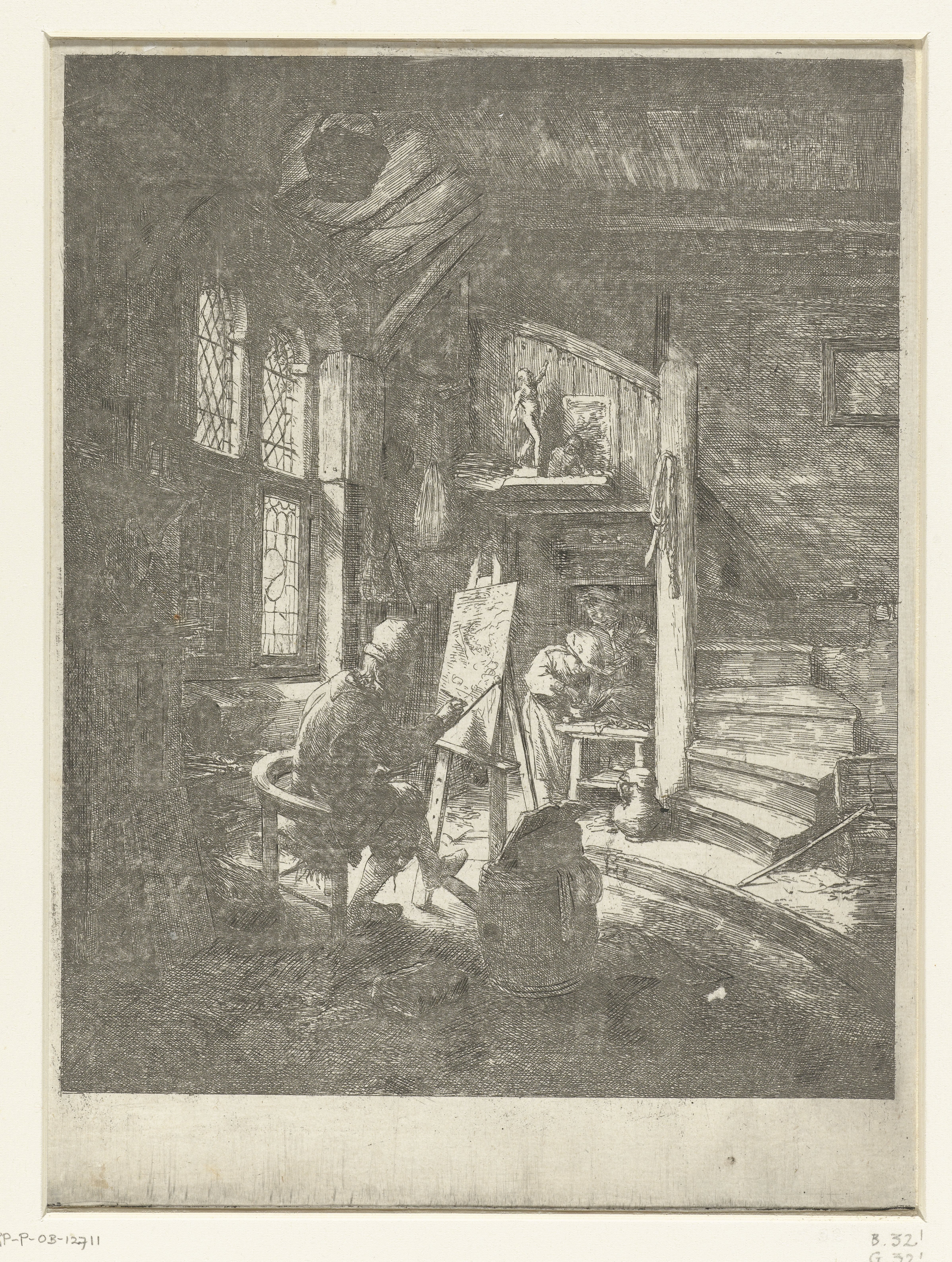 Painter in his Workshop