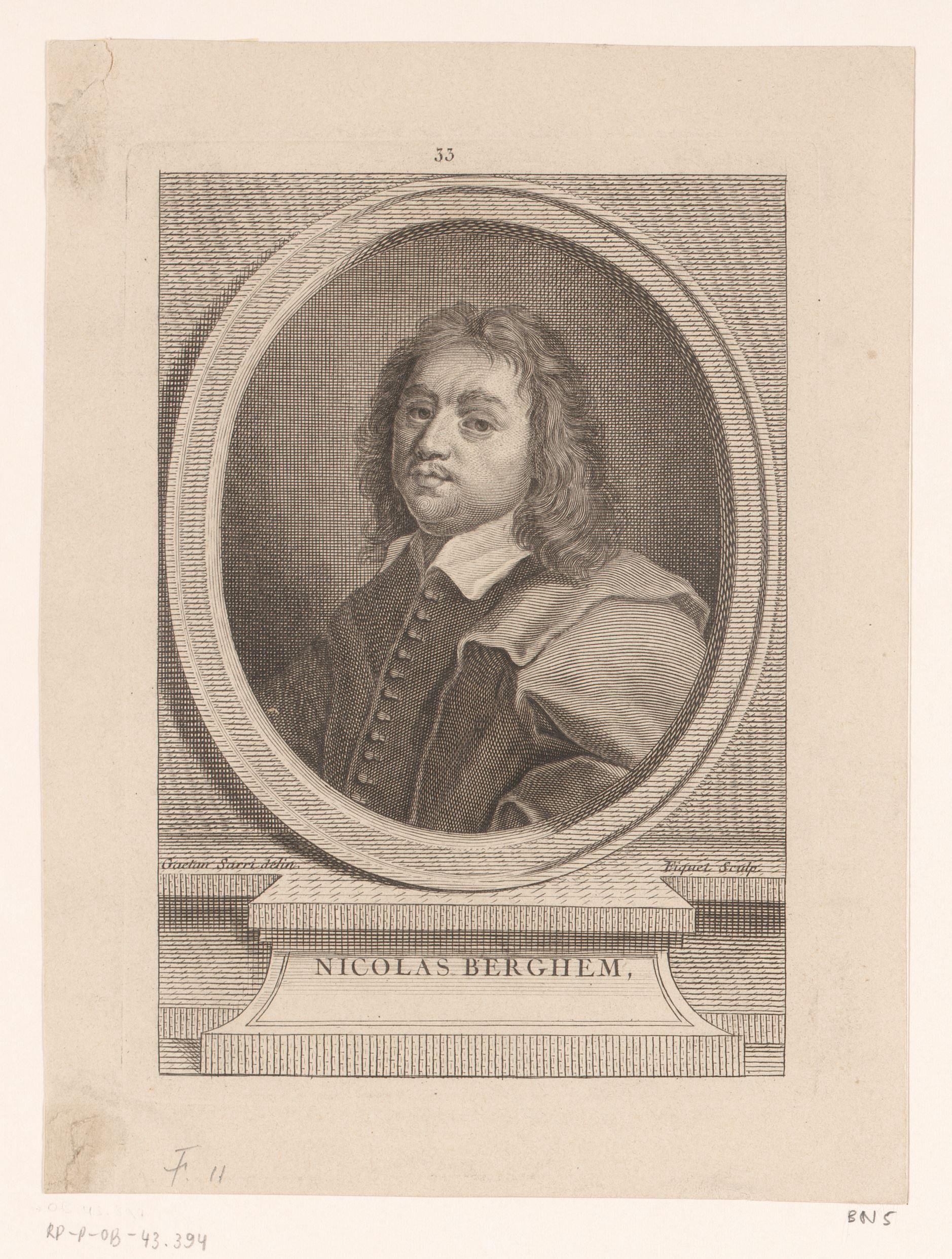 Portret van Nicolaes Berchem