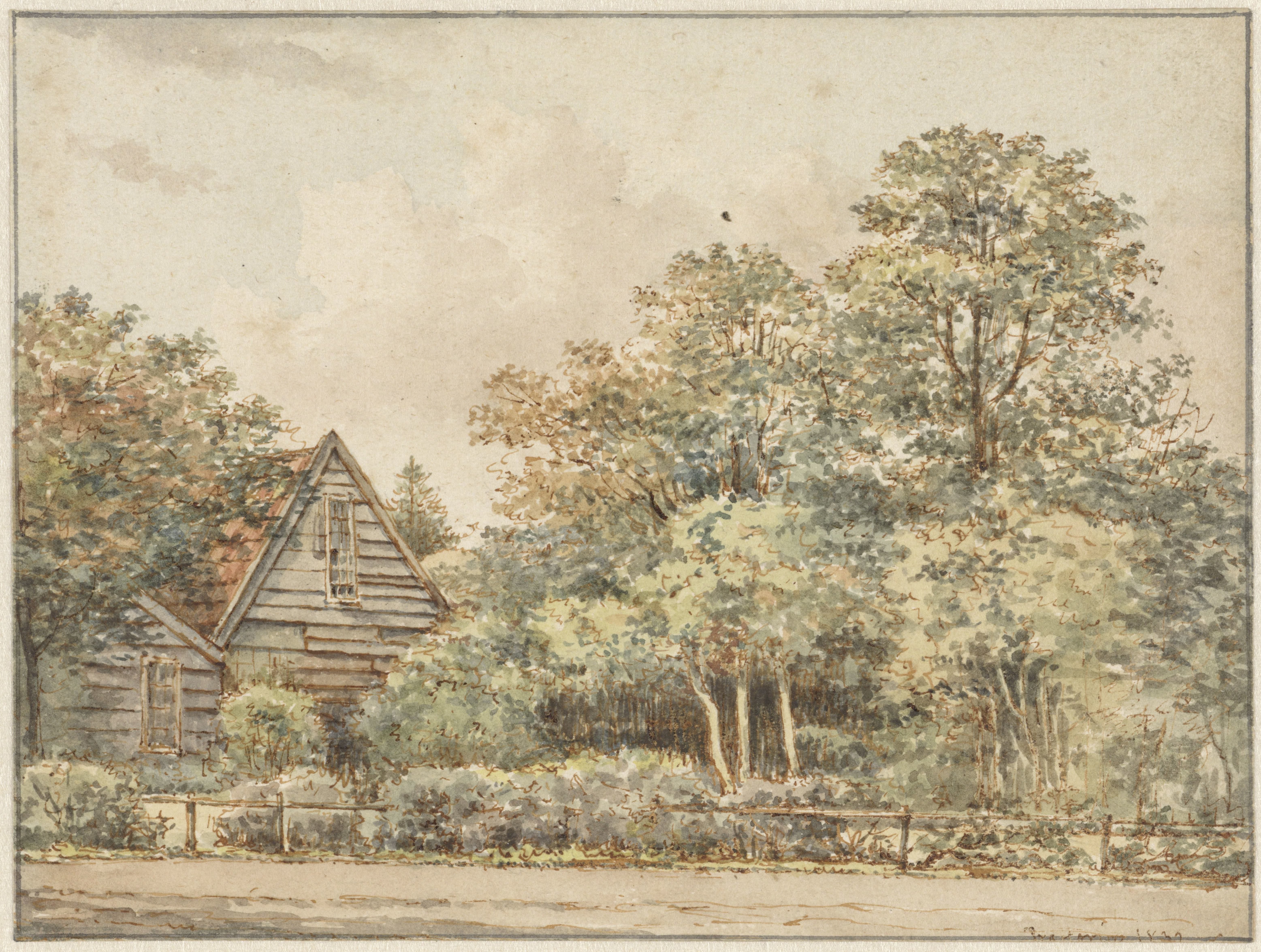Huis in boomrijke omgeving