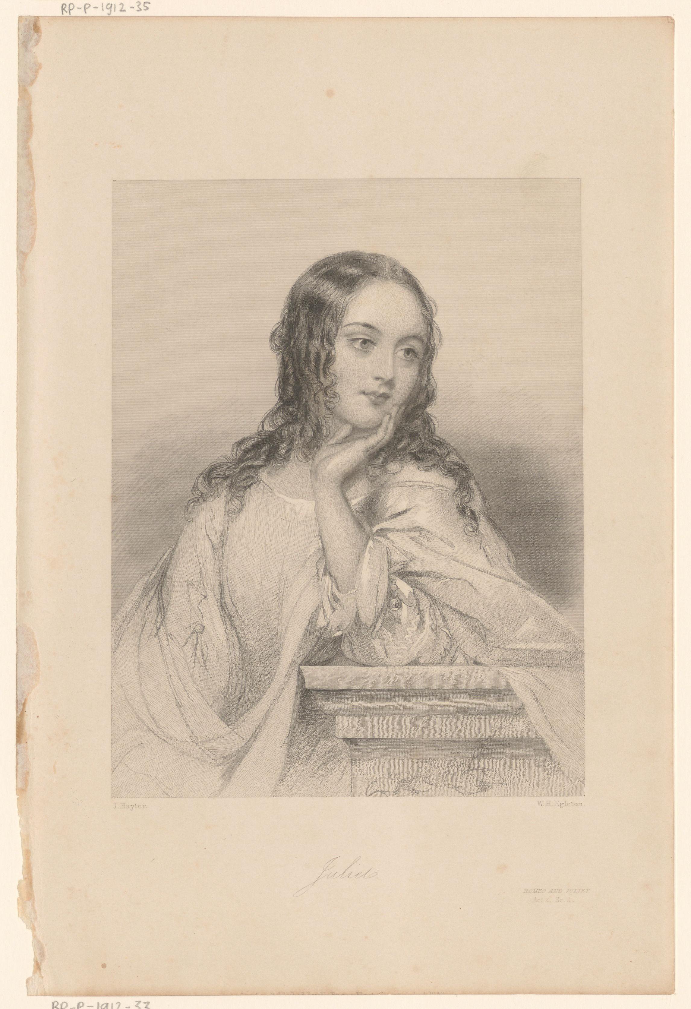 Julia, uit Shakespeare's Romeo en Julia