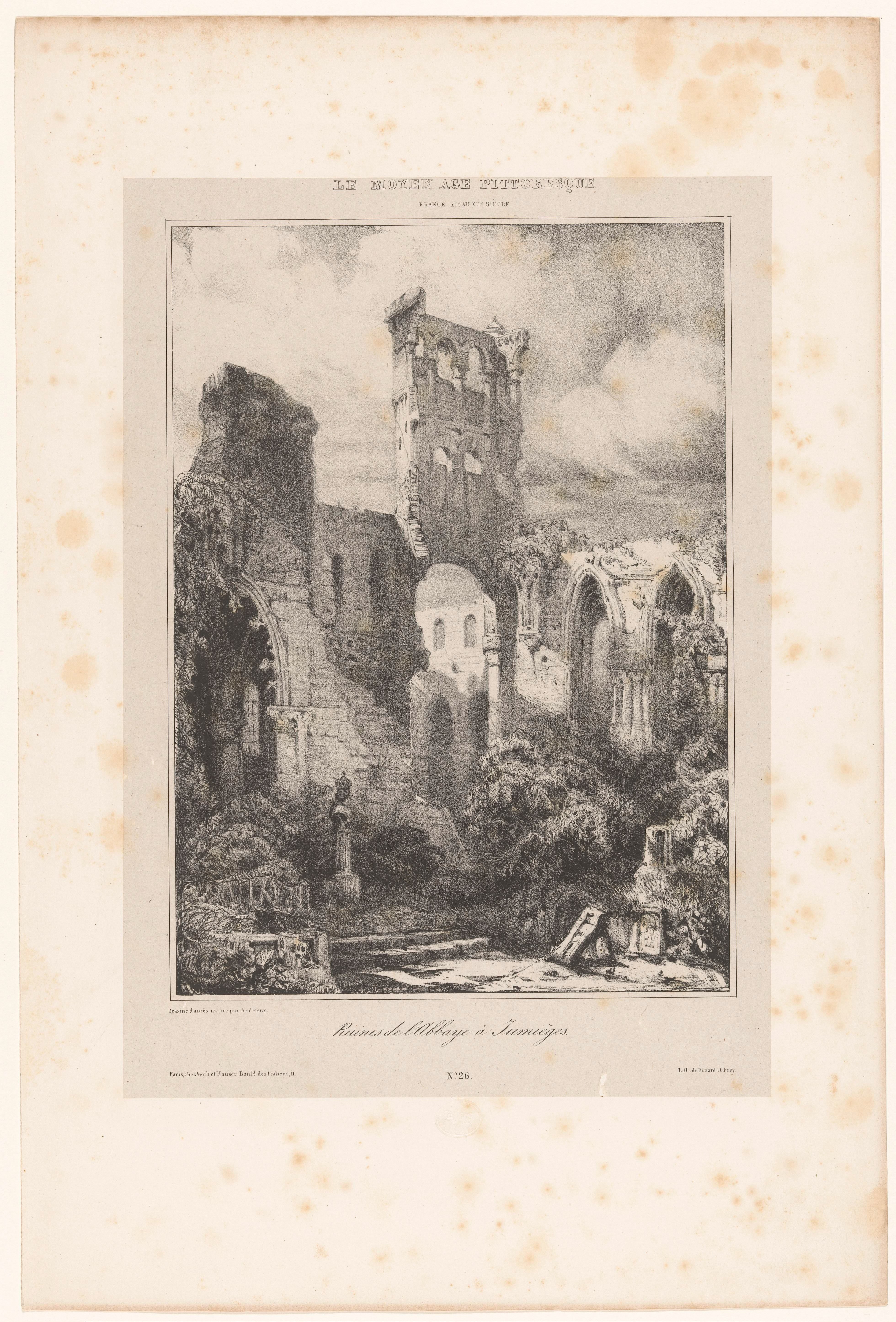 Ruïnes van de abdij van Jumièges