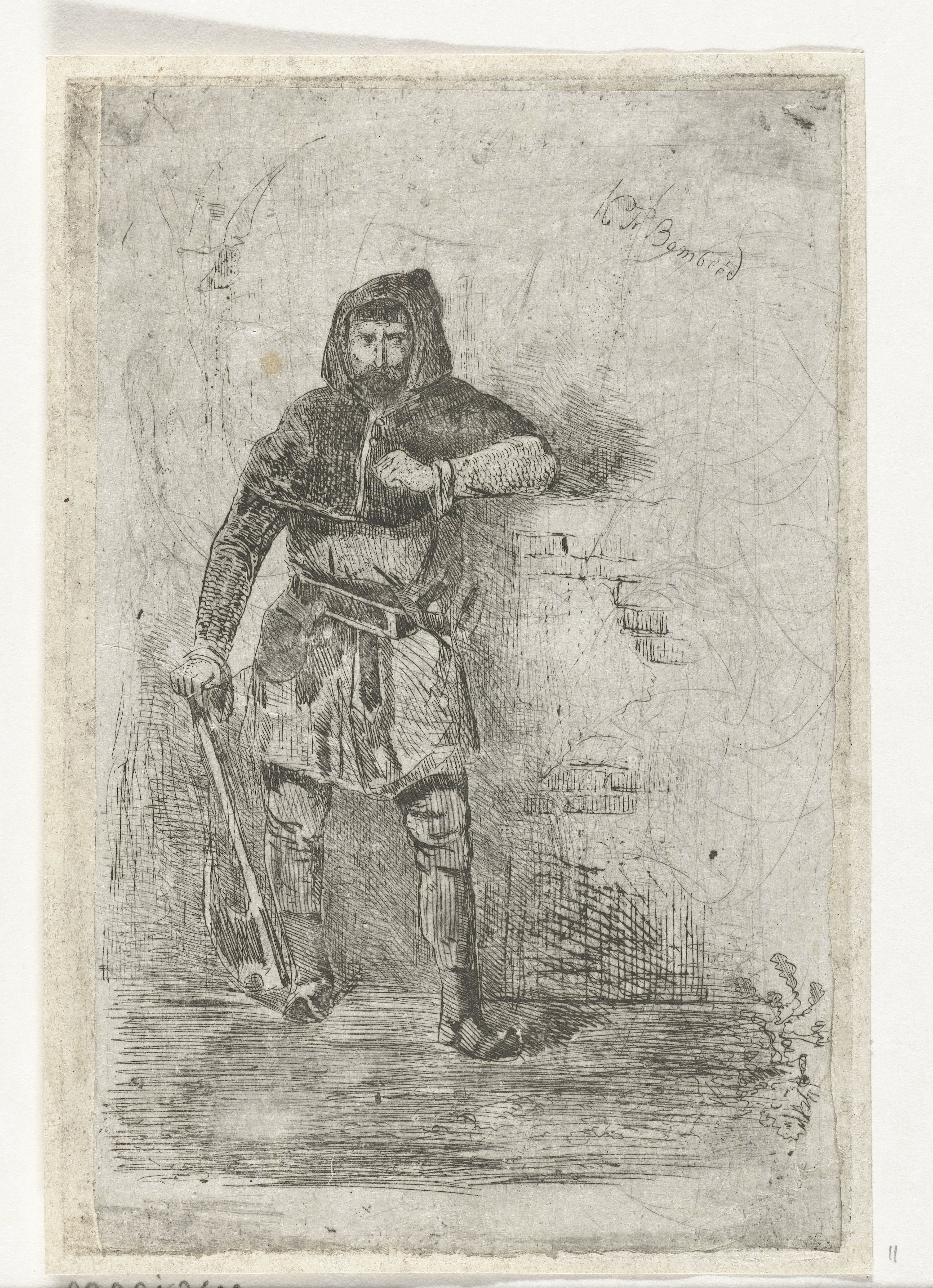 Soldaat met bijl