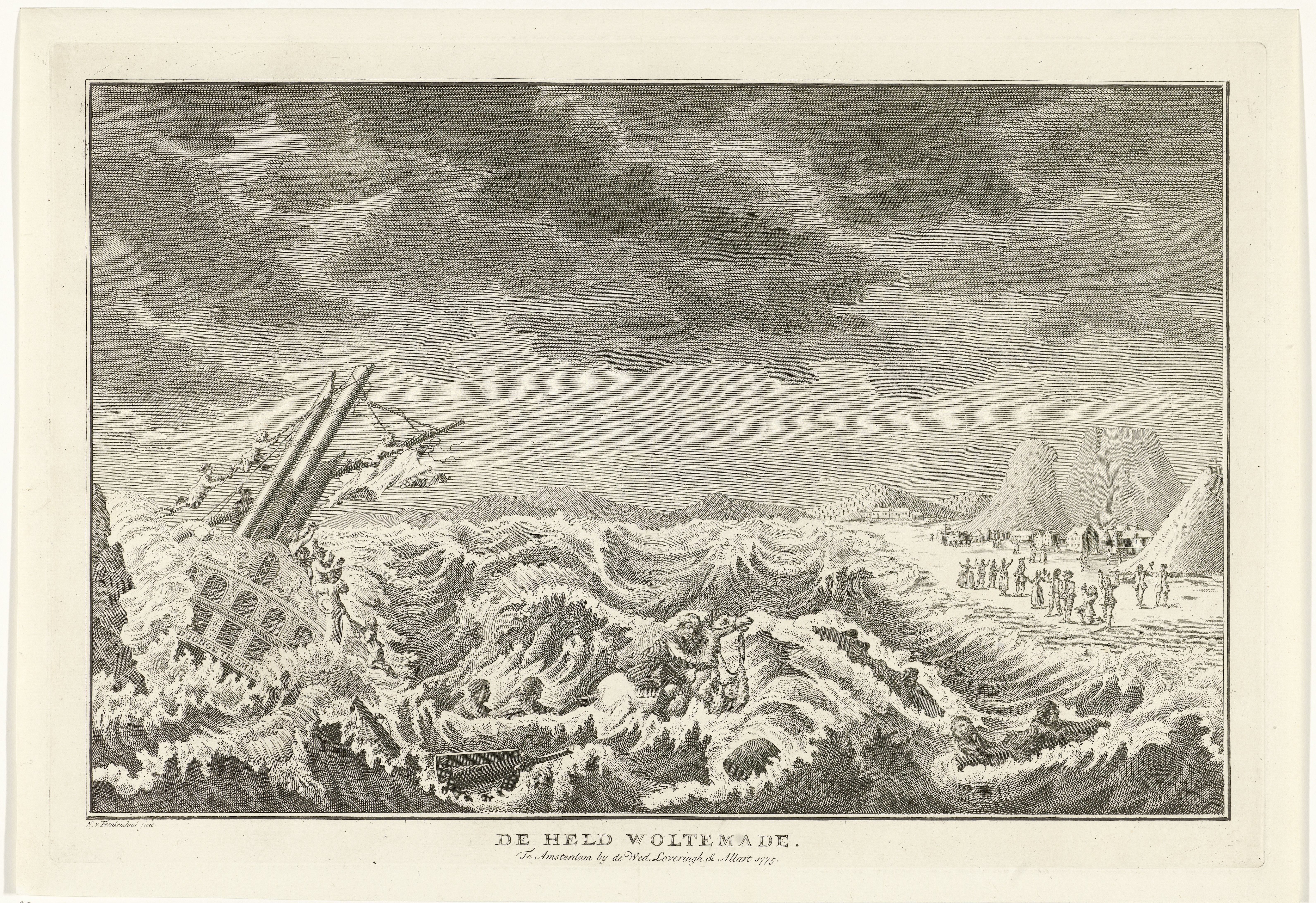 Schipbreuk bij Kaap de Goede Hoop, 1773