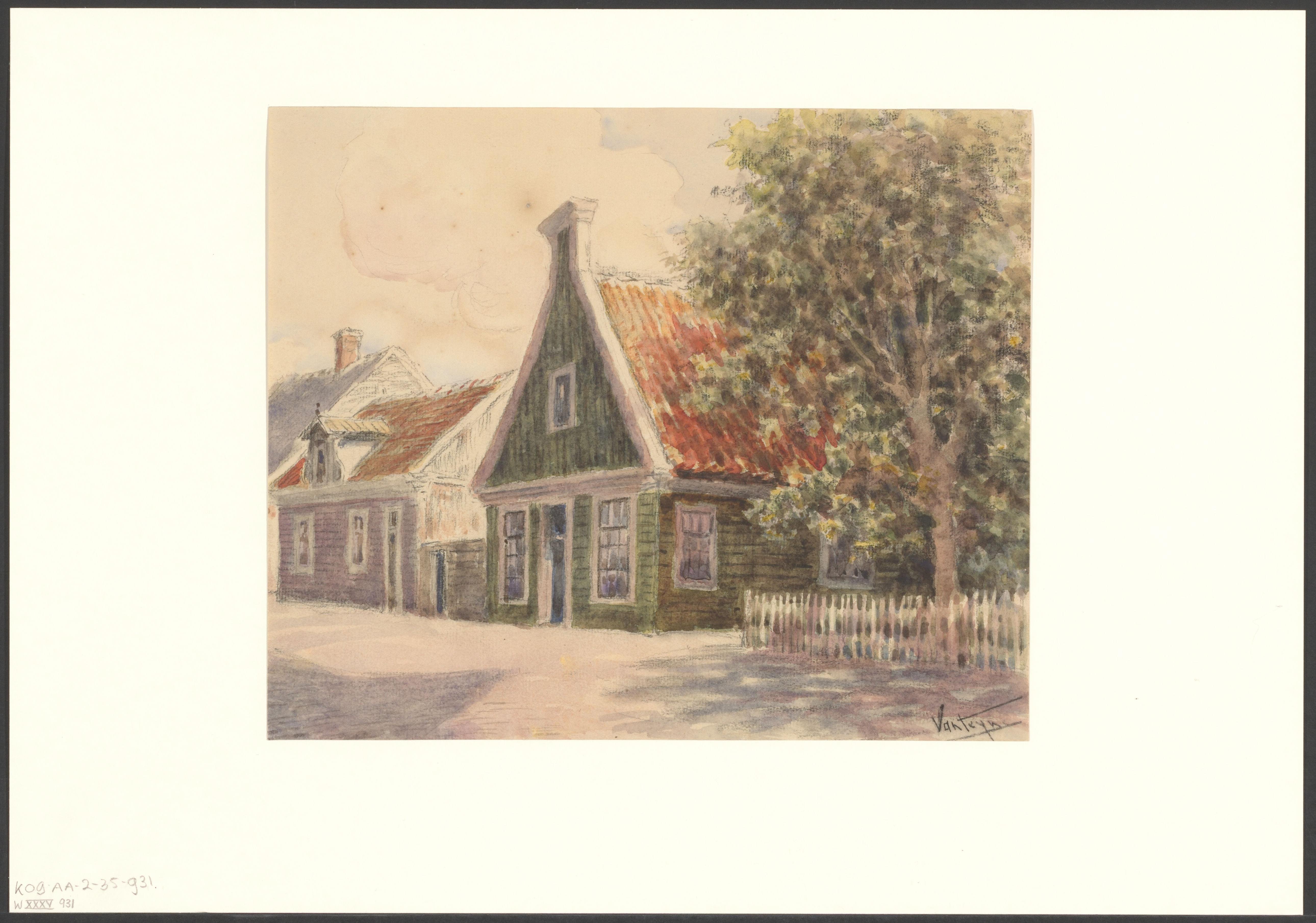 Gezicht op de Nieuwendammerdijk