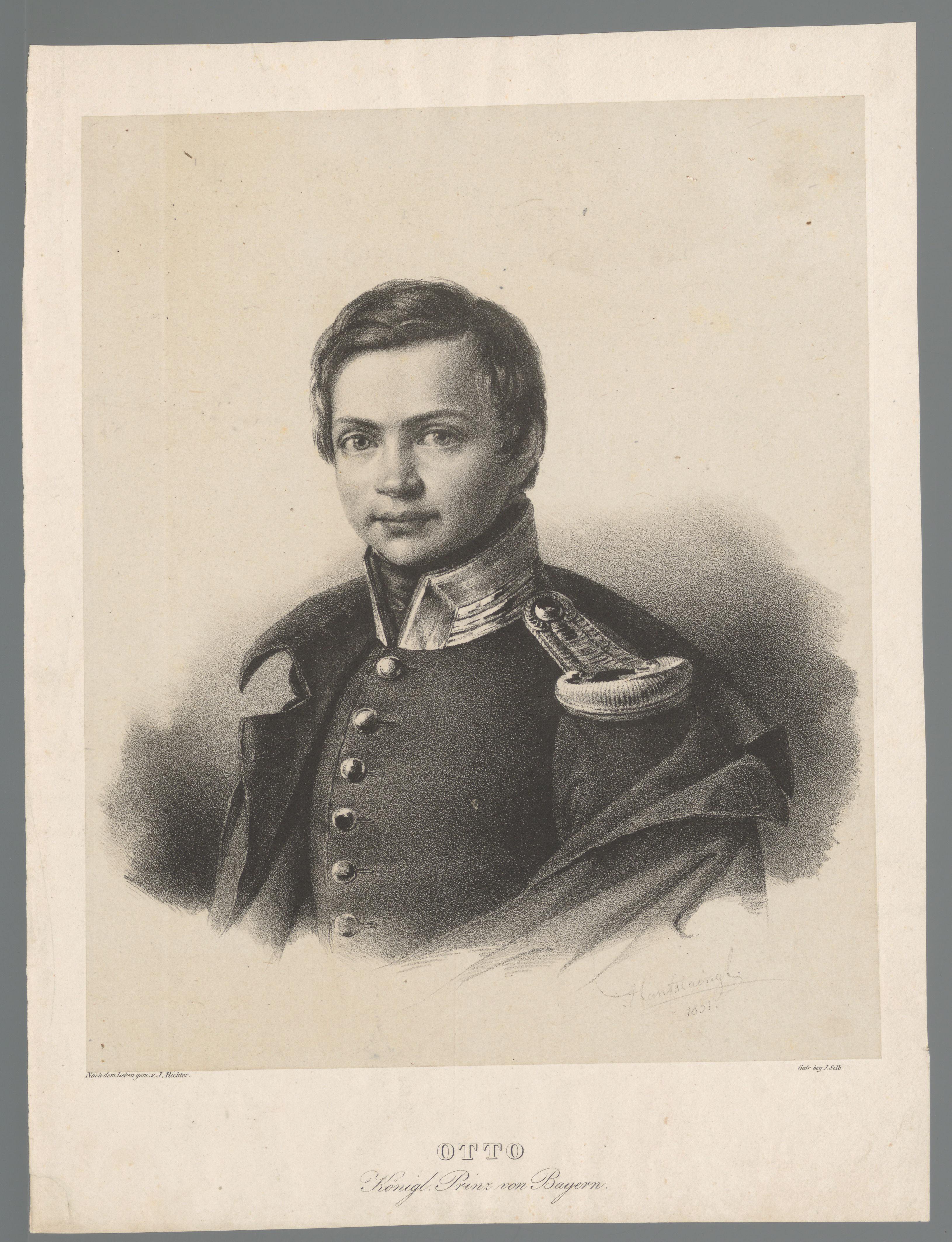 Portret van Otto I als kind