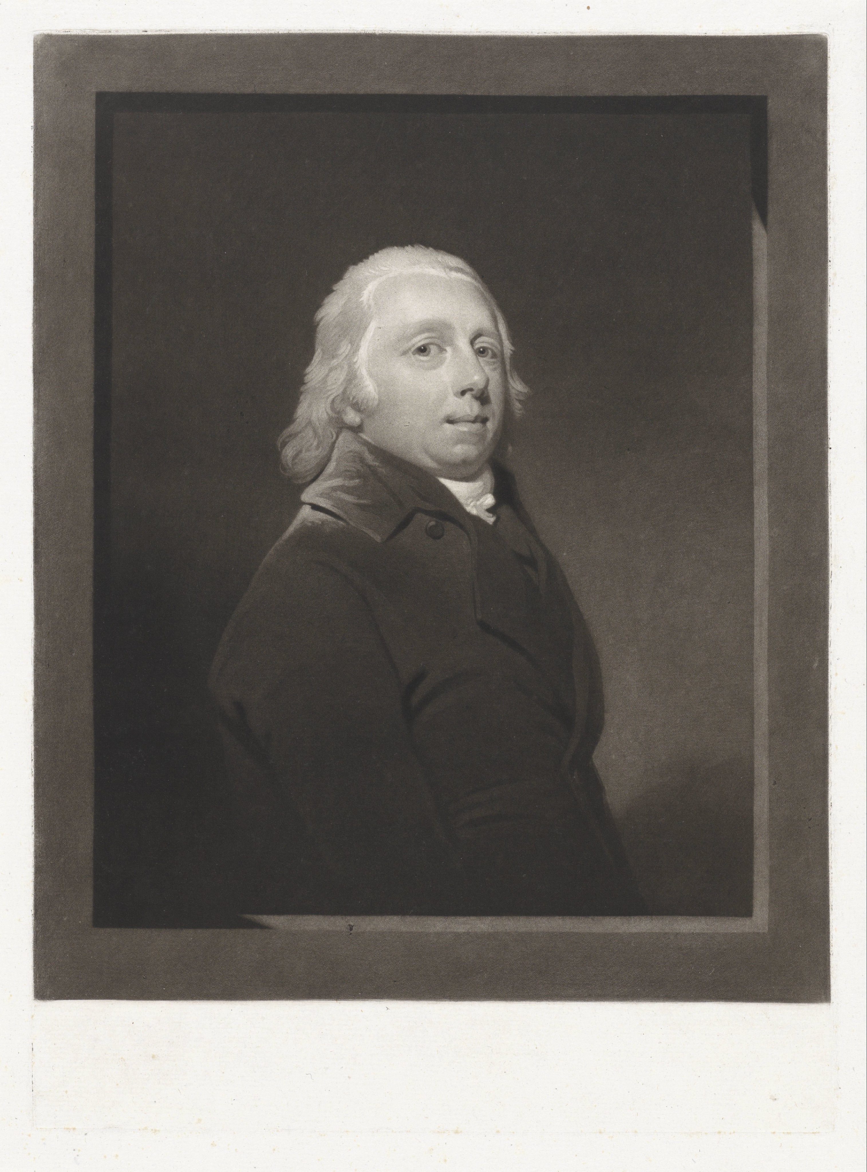 Portret van de staatsman Johan Goldberg