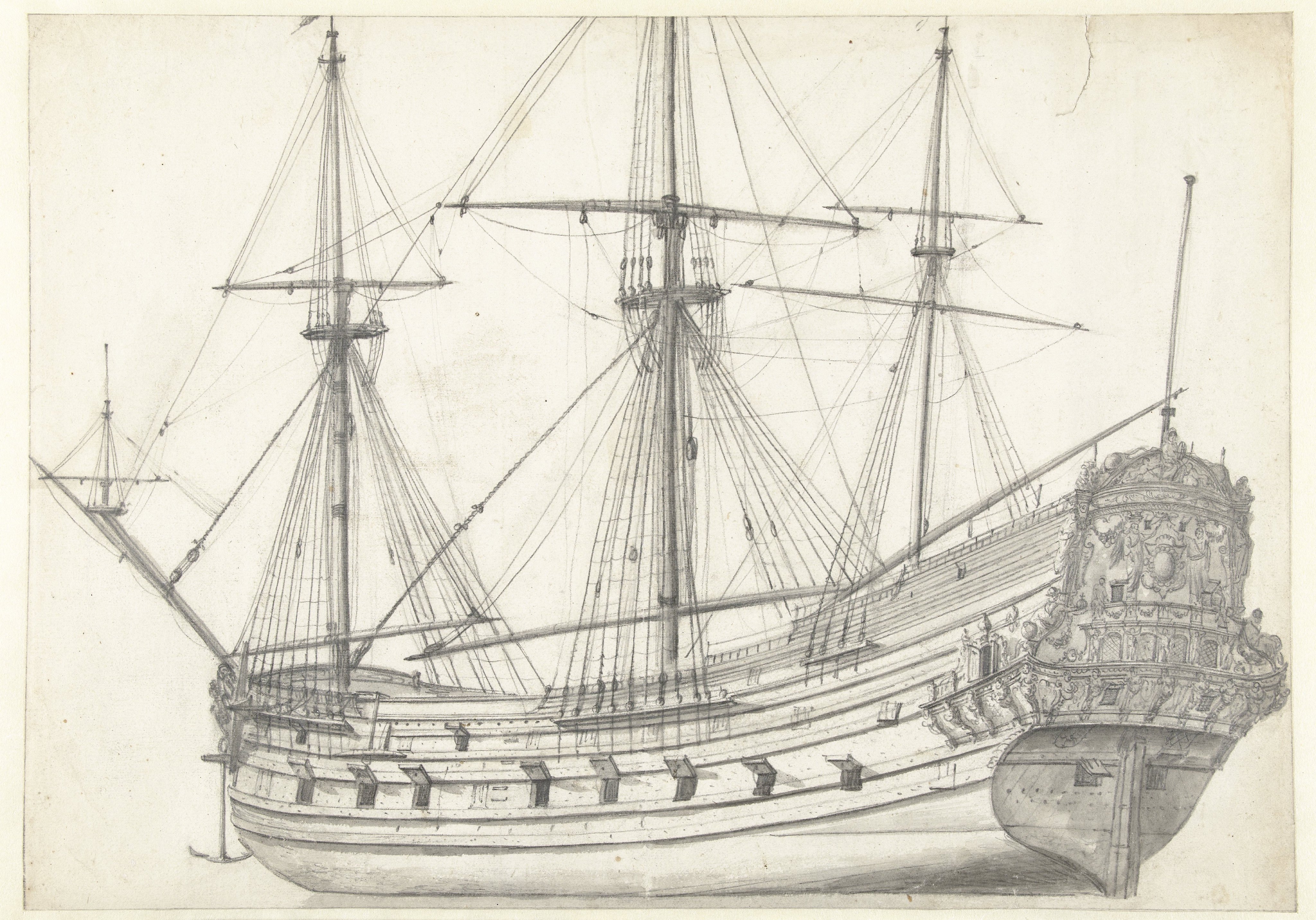 Driemaster van de Amsterdamse Admiraliteit