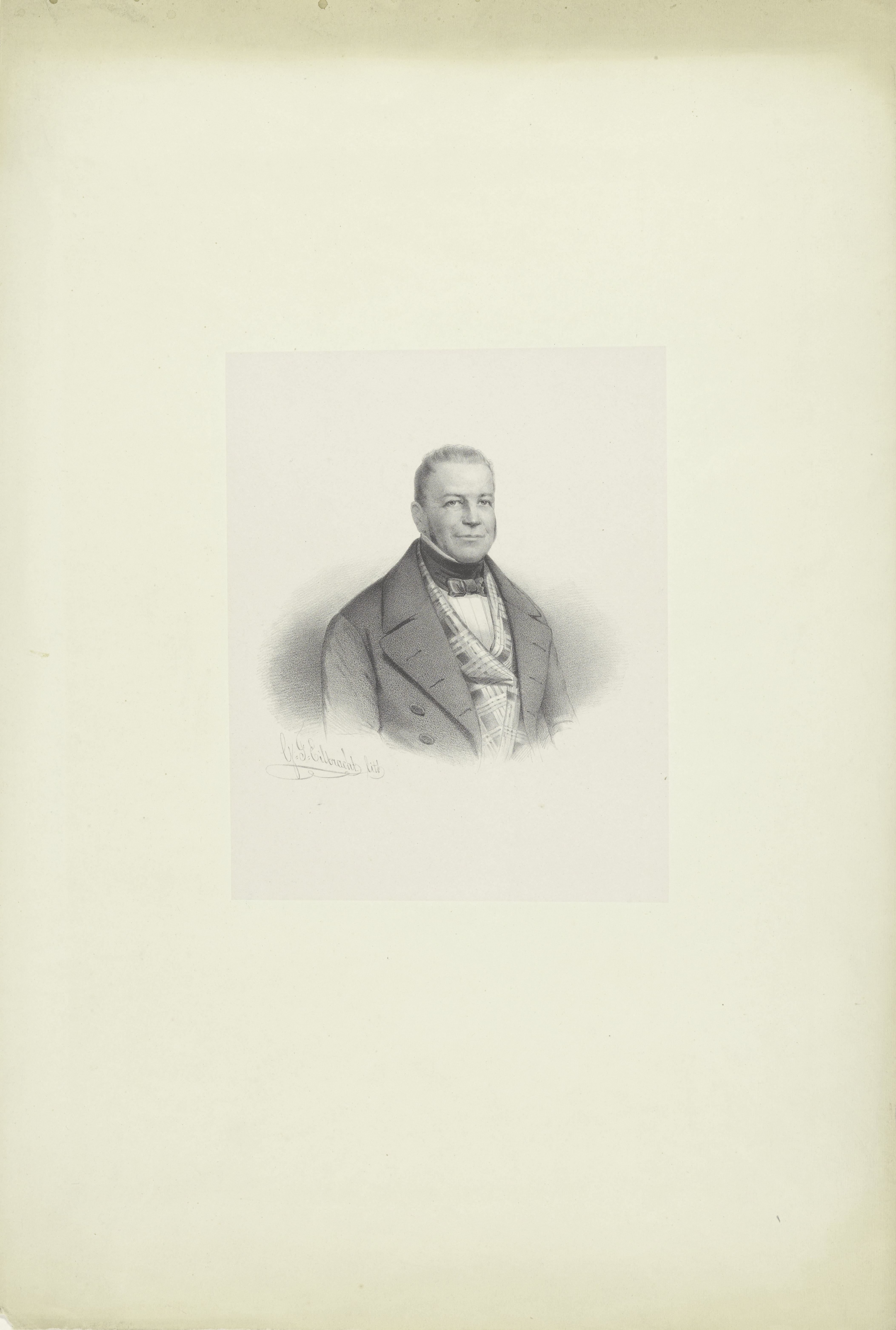 Portret van een onbekende man