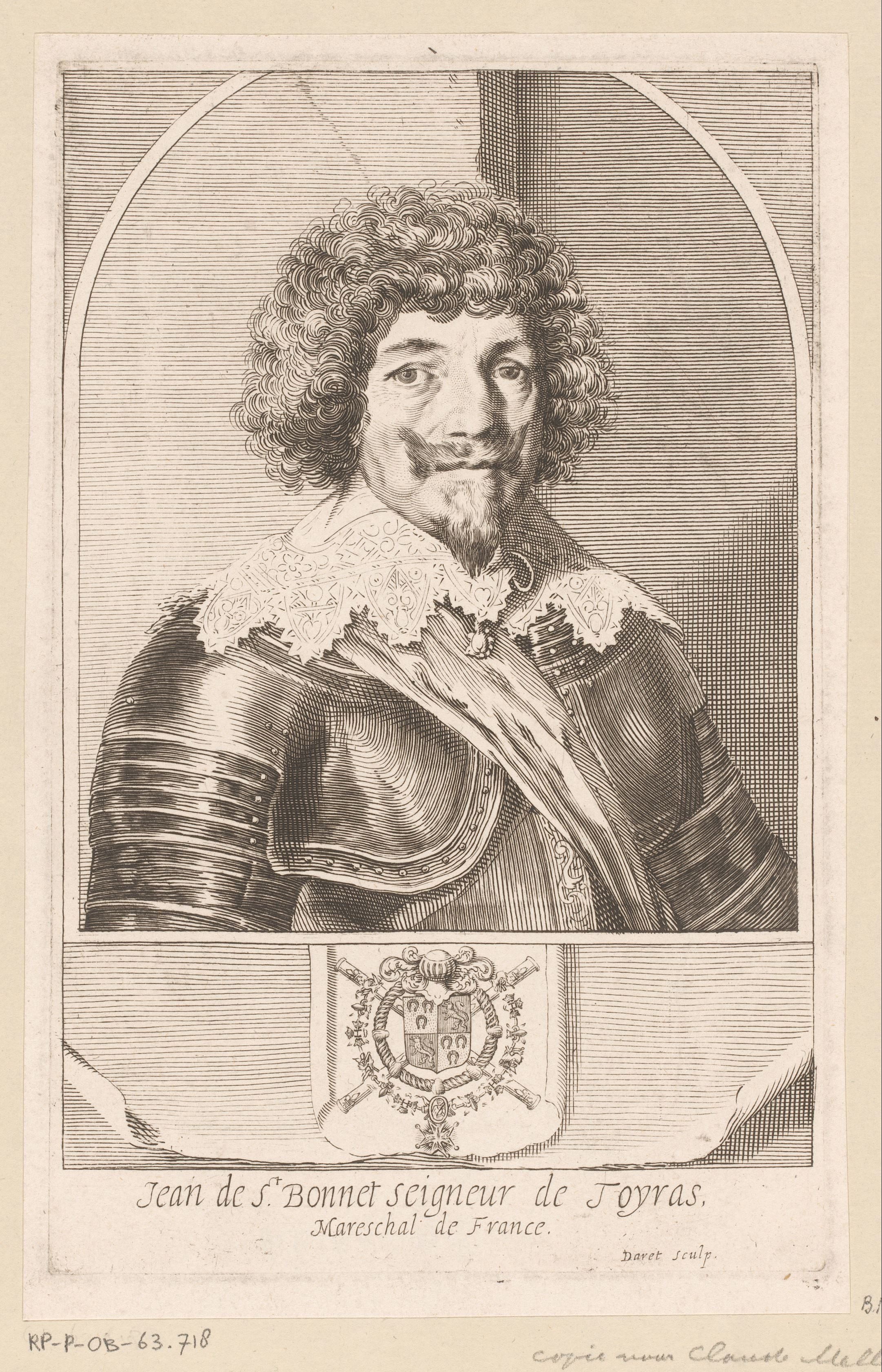 Portret van Jean Caylar d'Anduze de Saint-Bonnet