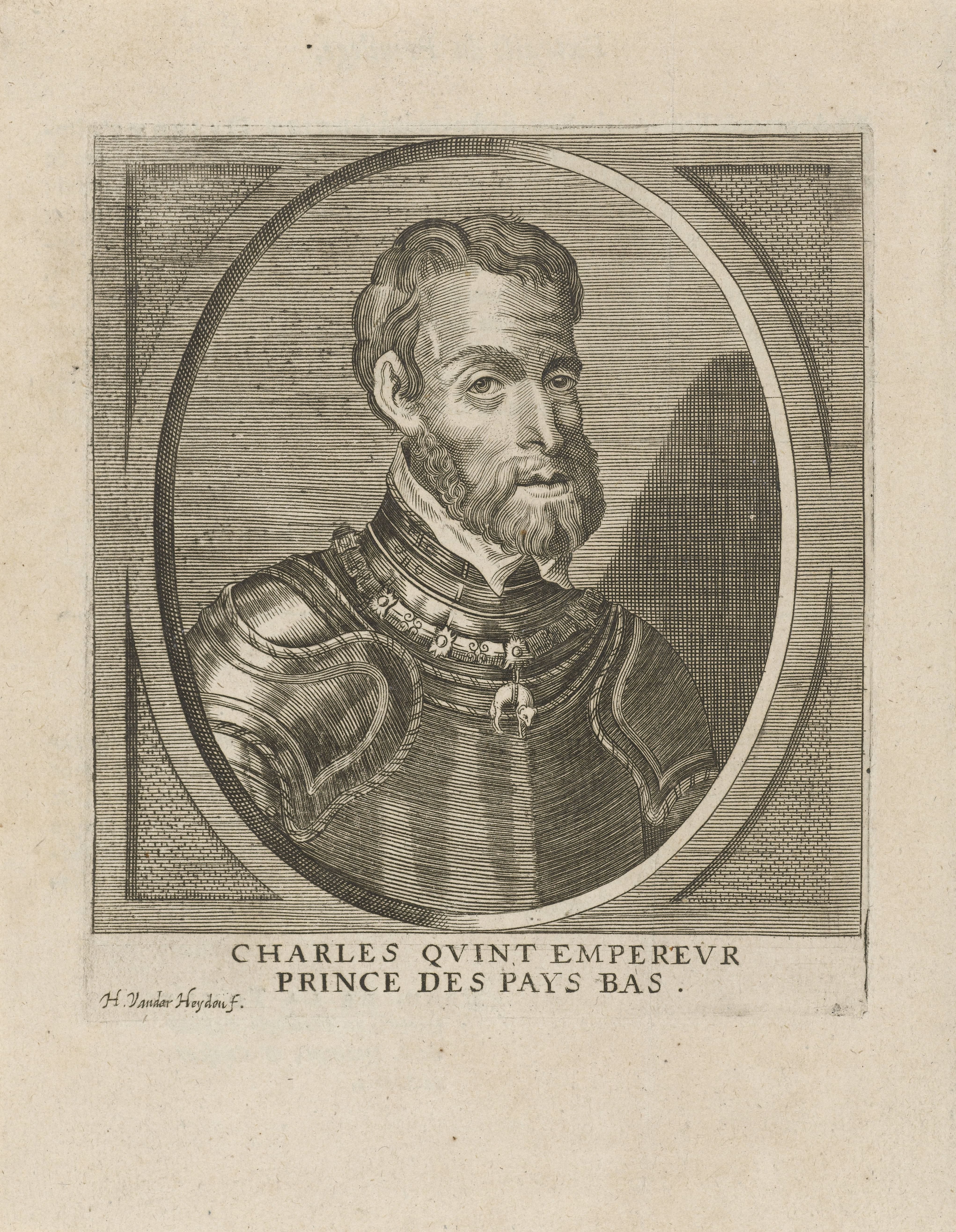 Portret van keizer Karel V