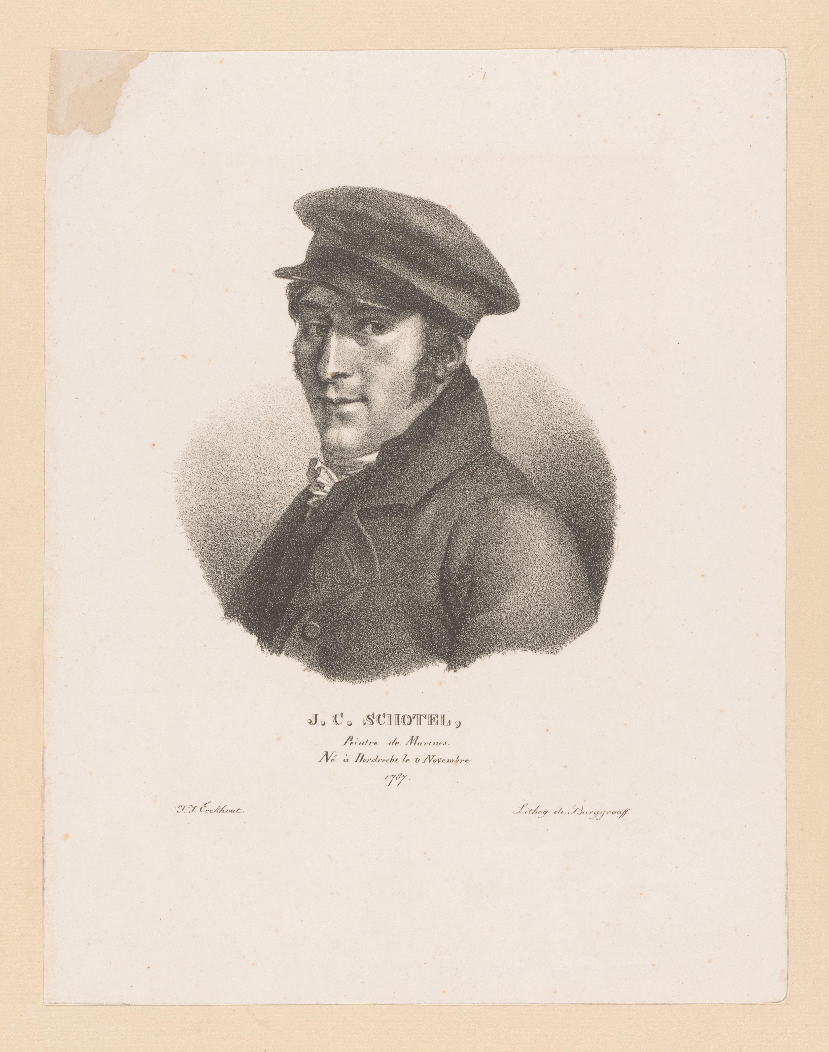 Portret van Johannes Christiaan Schotel