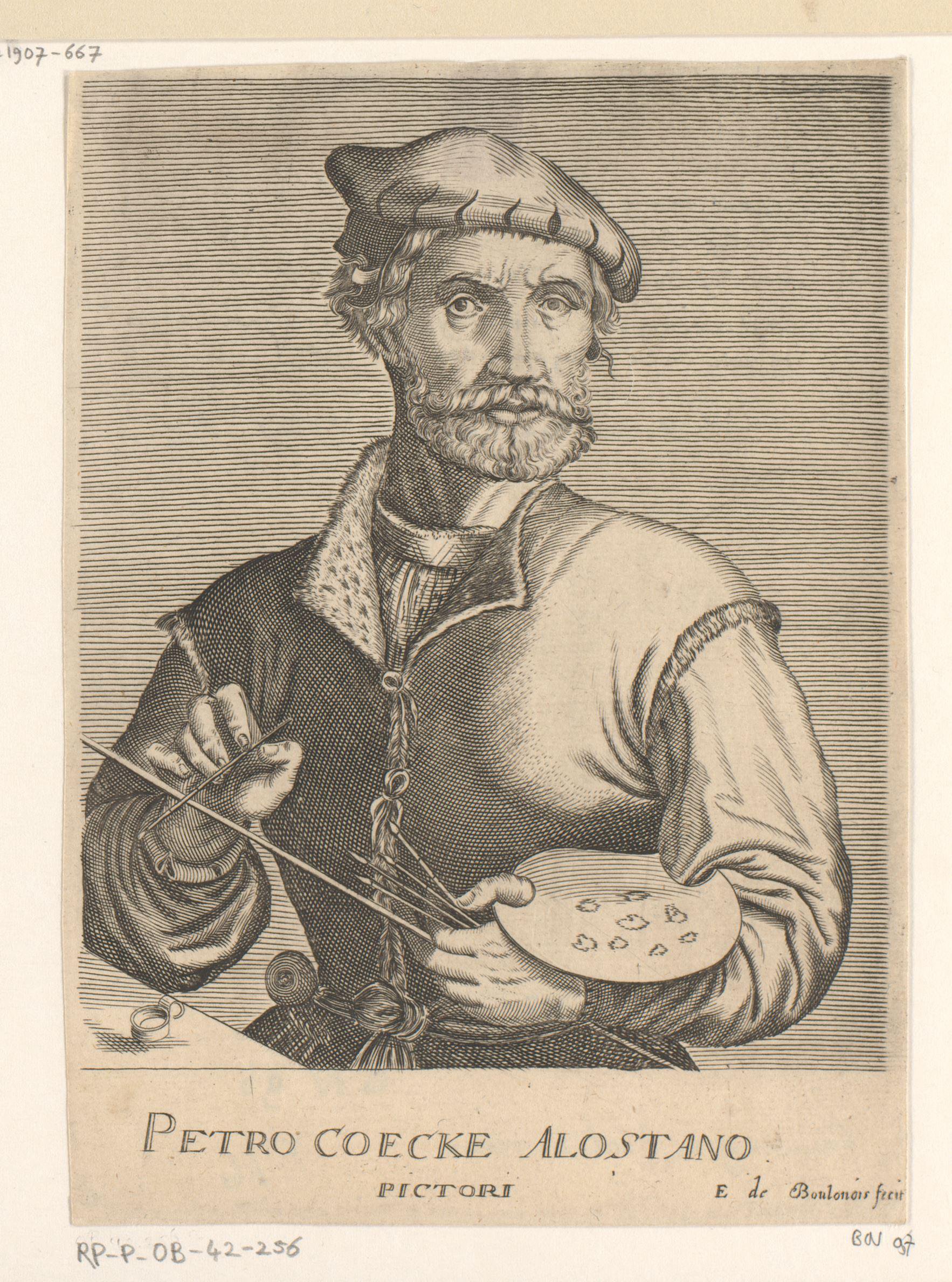 Portret van Pieter Coecke van Aelst