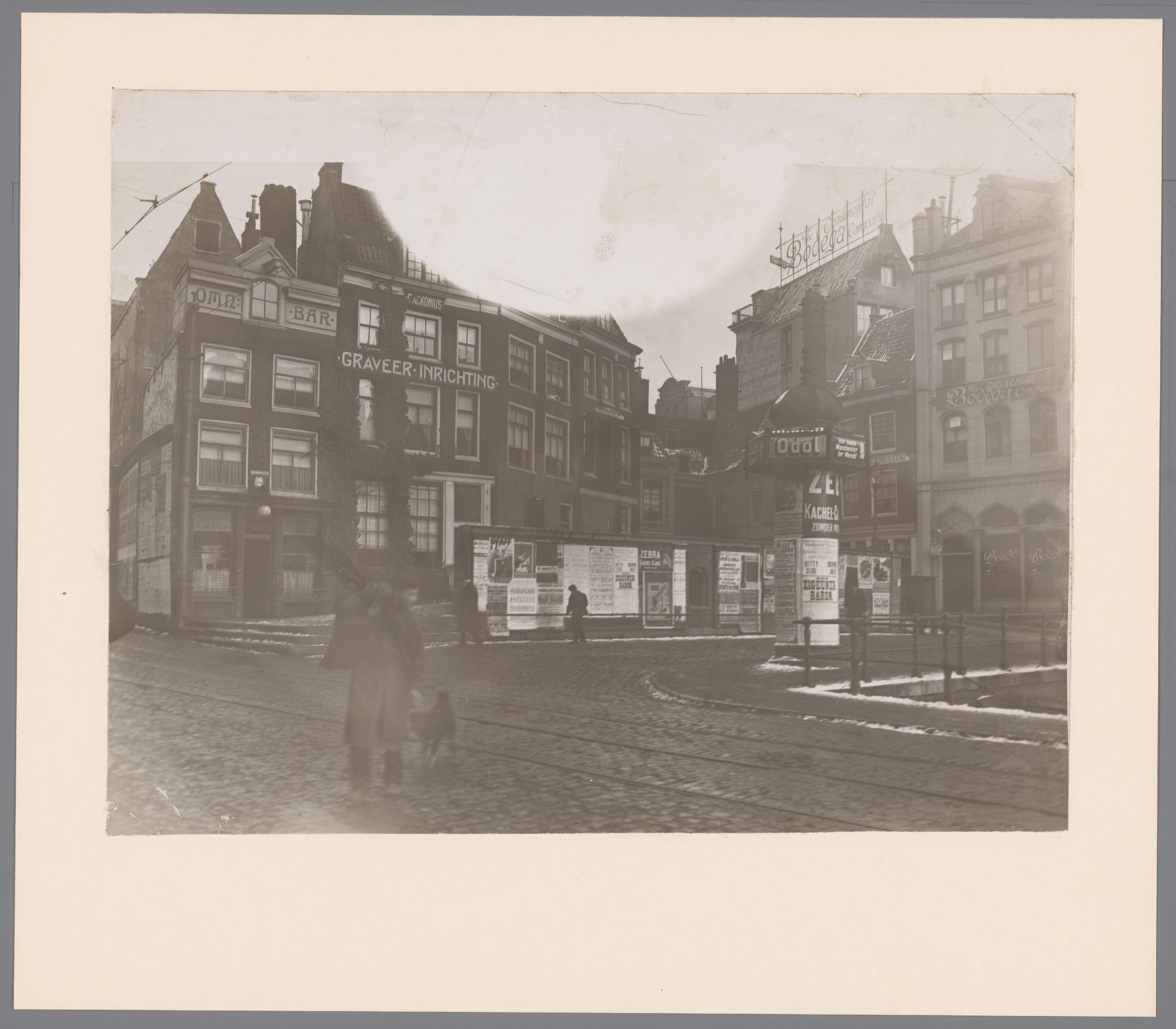 Beurspleintje te Amsterdam