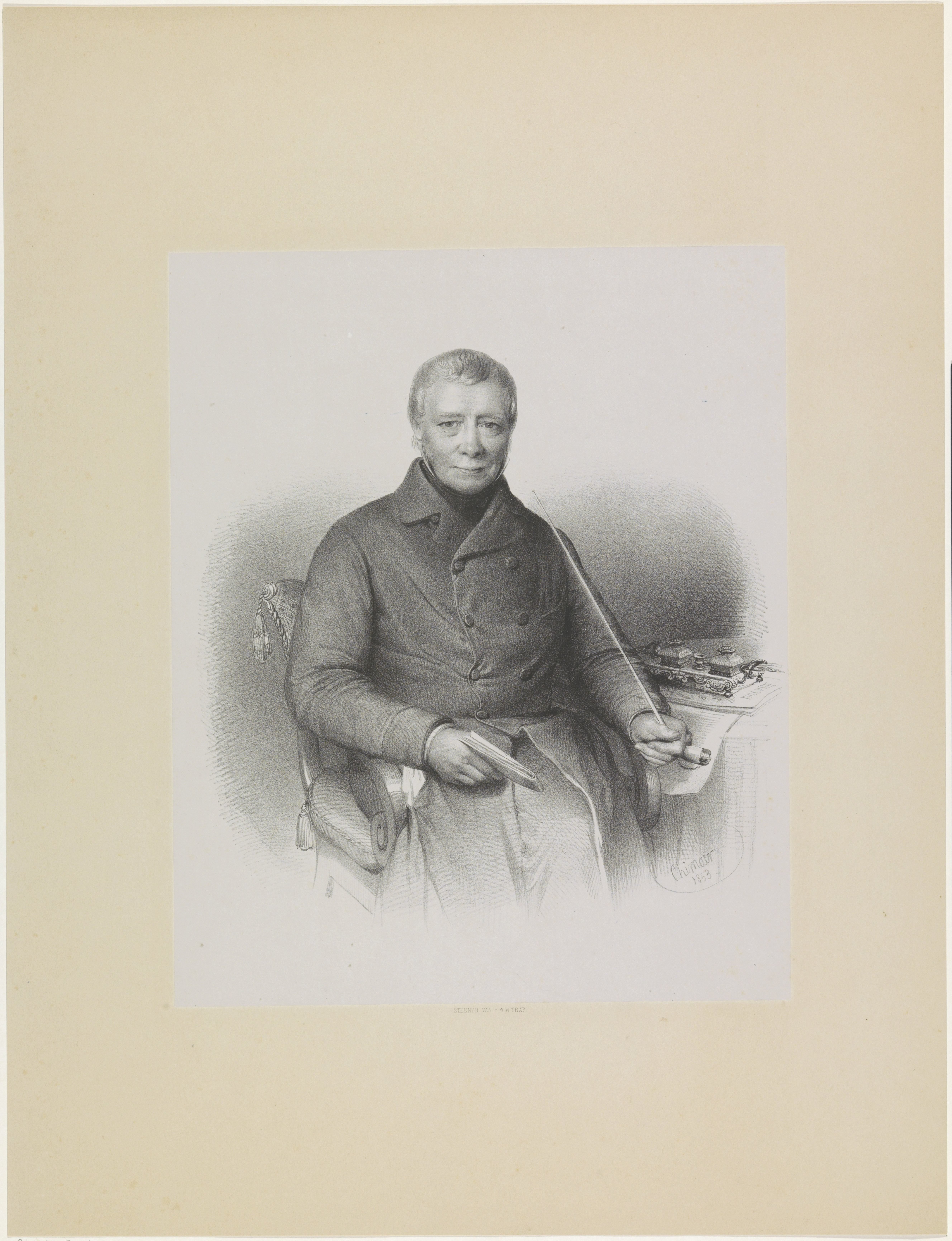 Portret van Andr. Will. Pottum