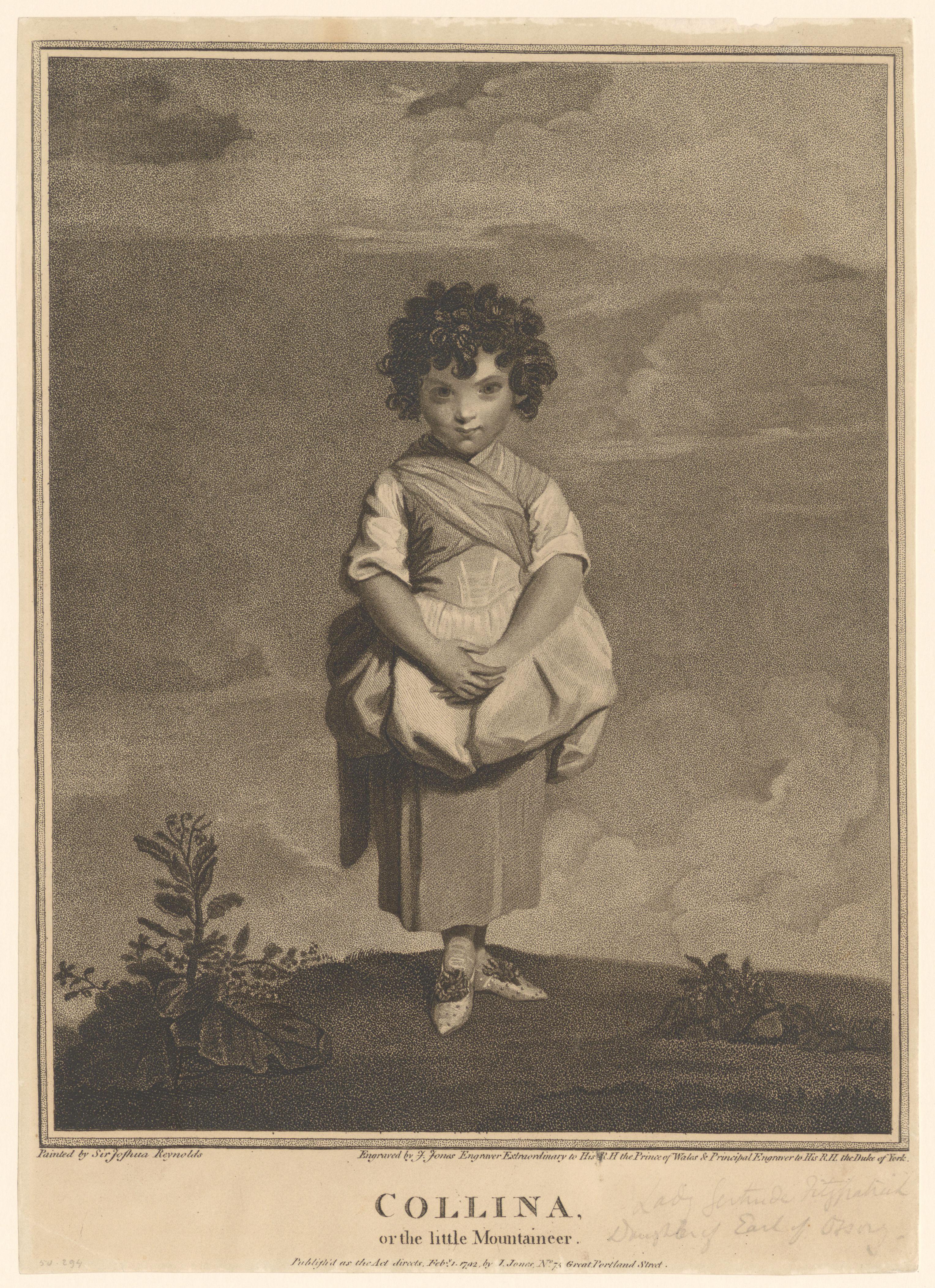 Portret van Gertrude Fitzpatrick