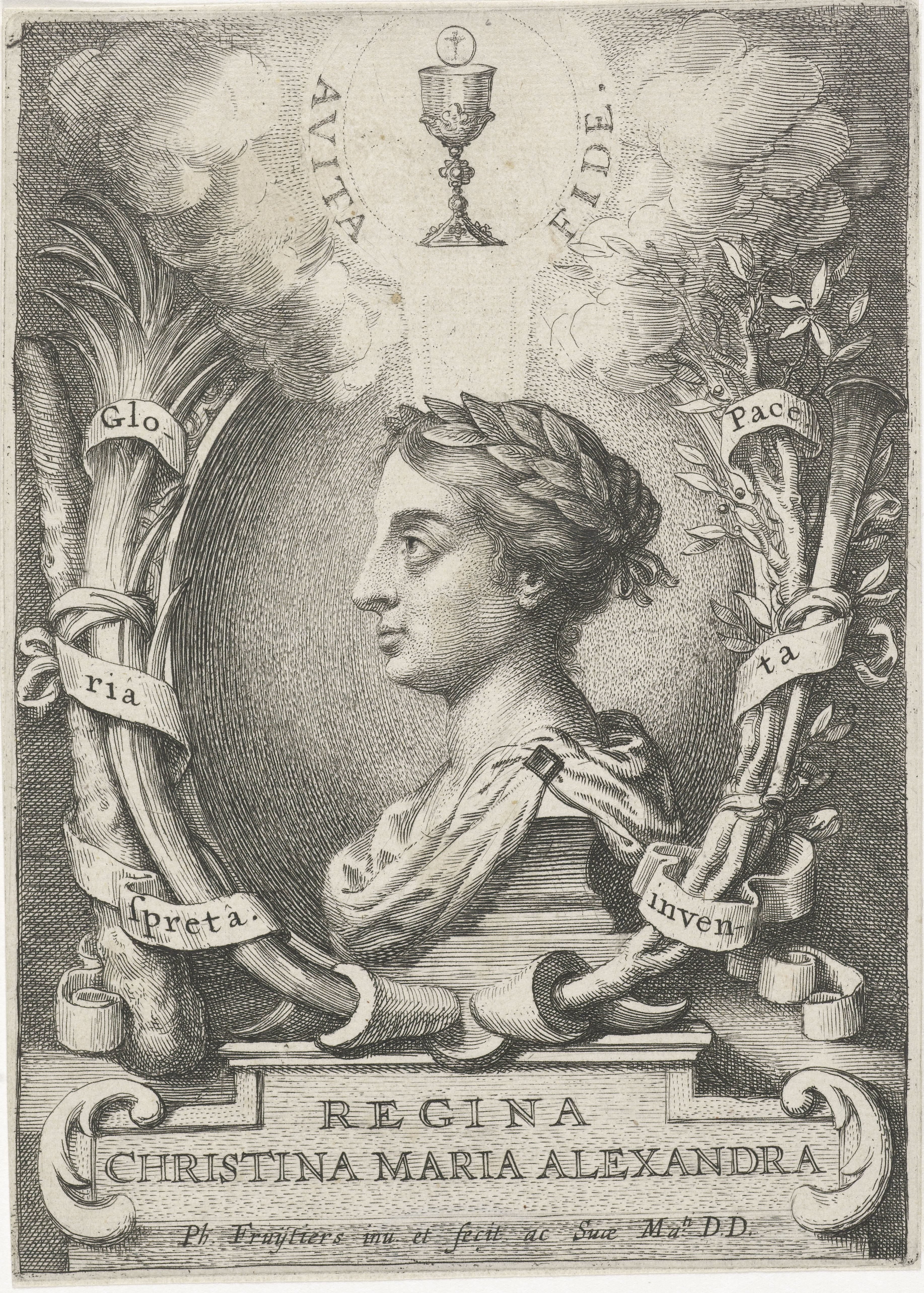 Portrait of Christina of Sweden, Queen of Sweden
