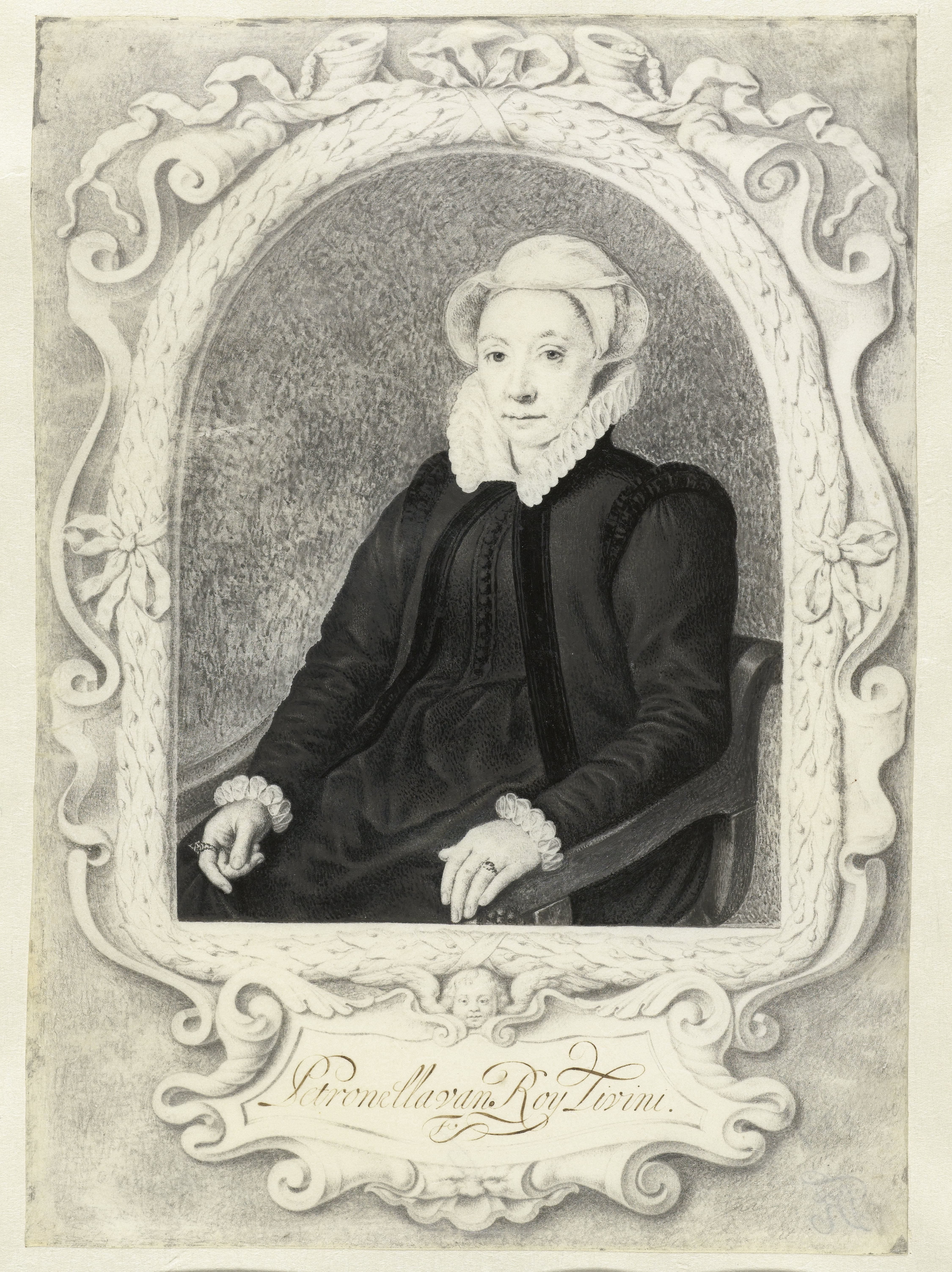 Portrait of Petronella Lievensdr van Roy (1542-1606)