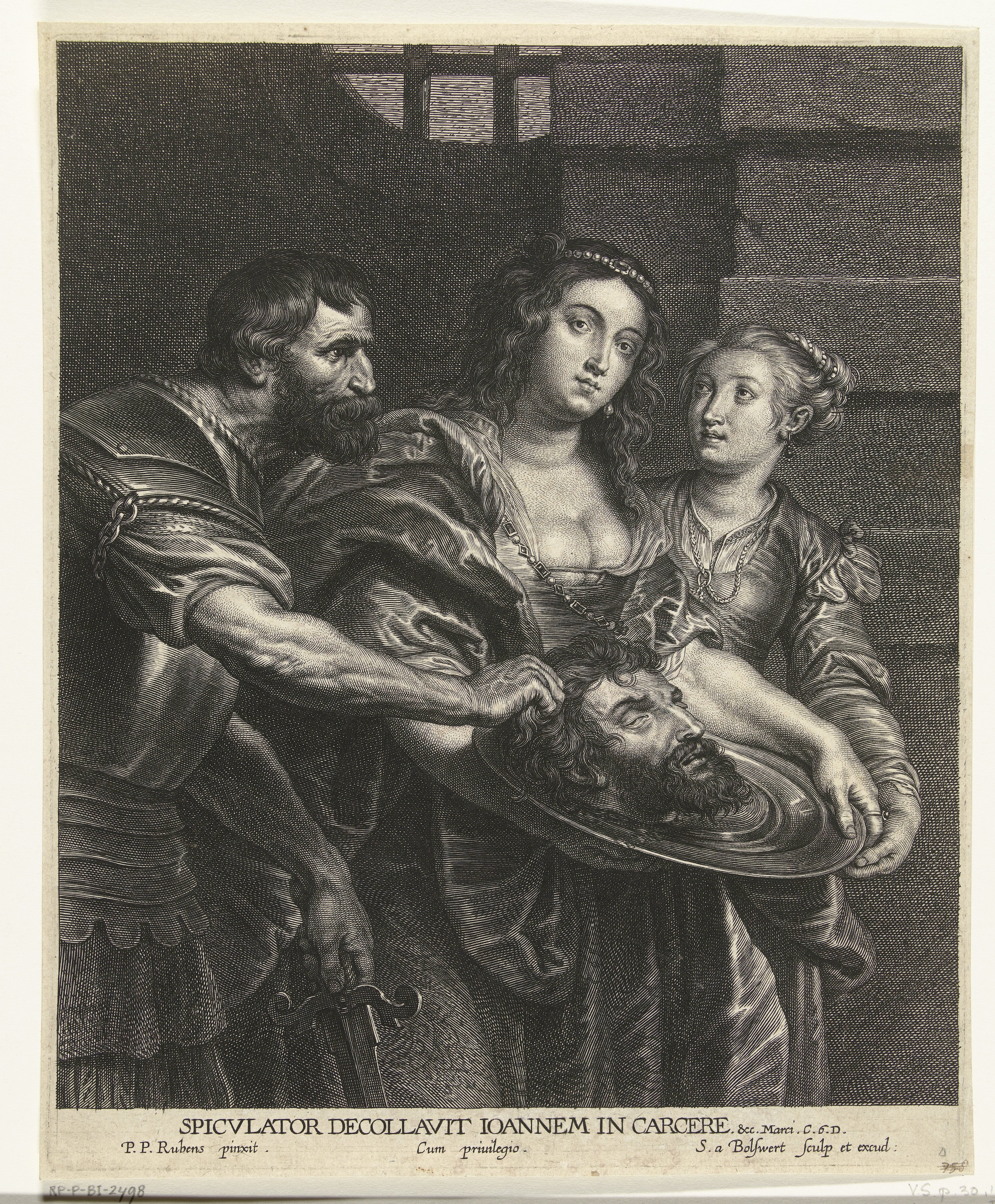 Salome ontvangt het hoofd van Johannes de Doper
