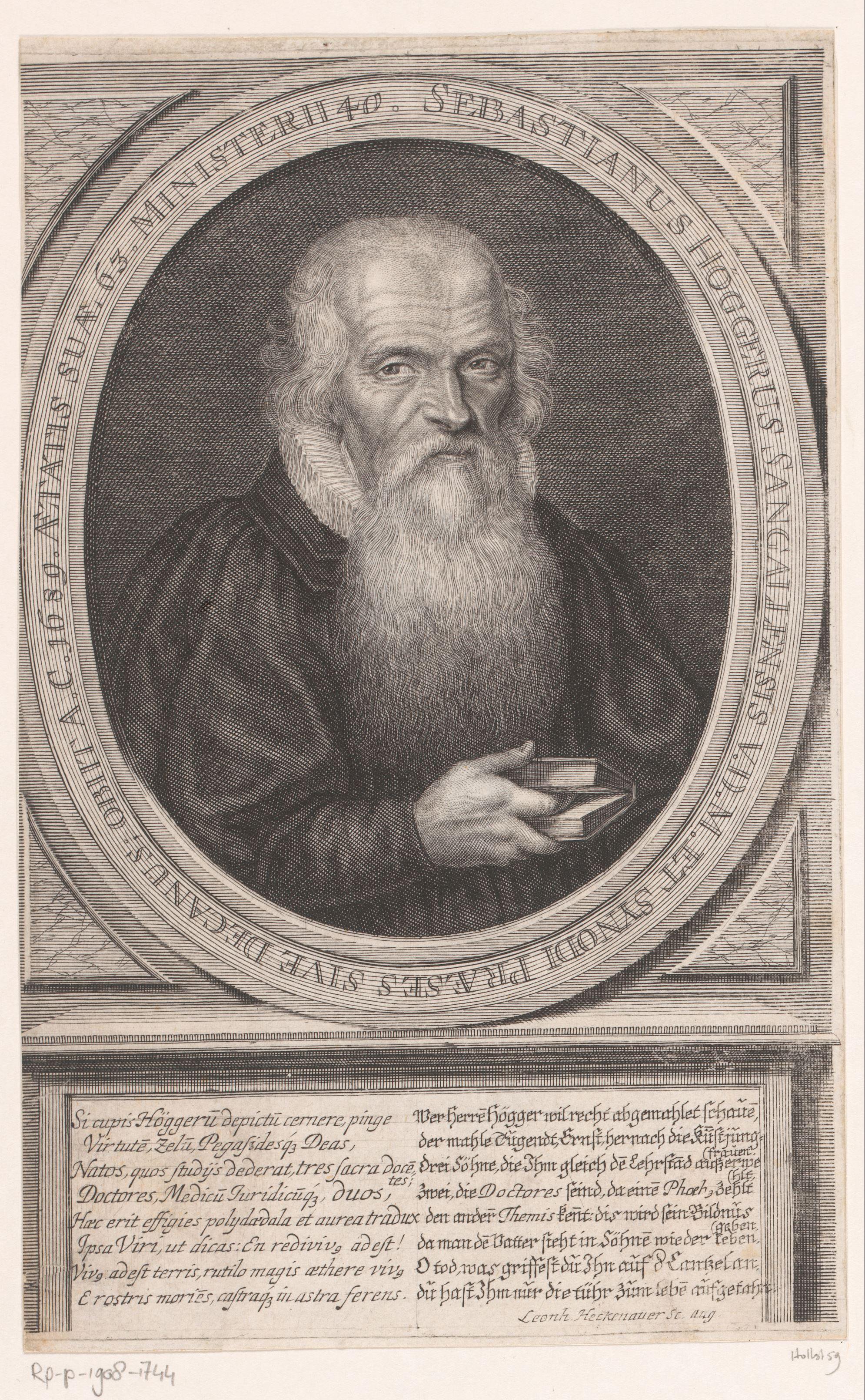 Portret van Sebastian Högger