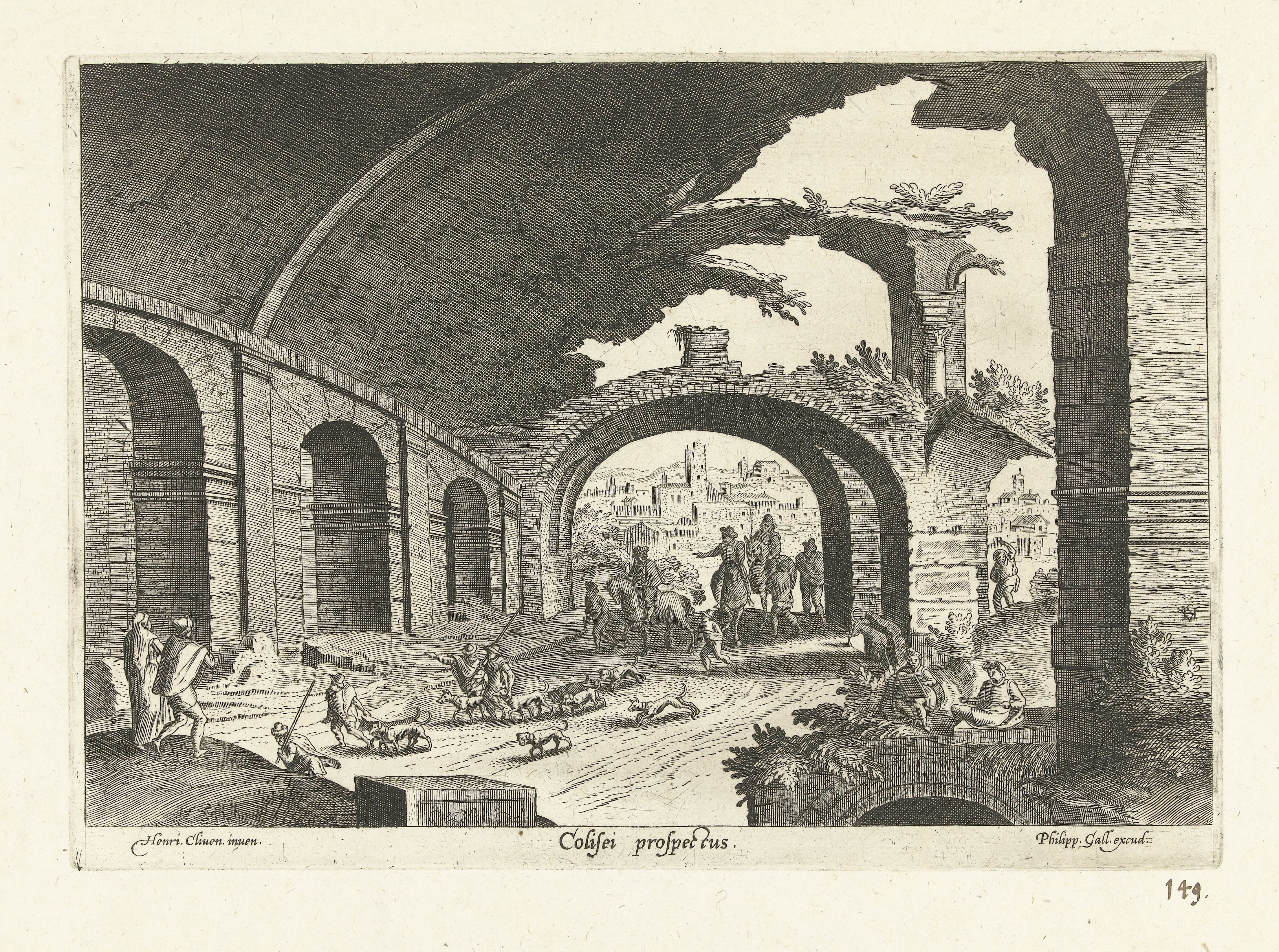 Ruïne van het Colosseum