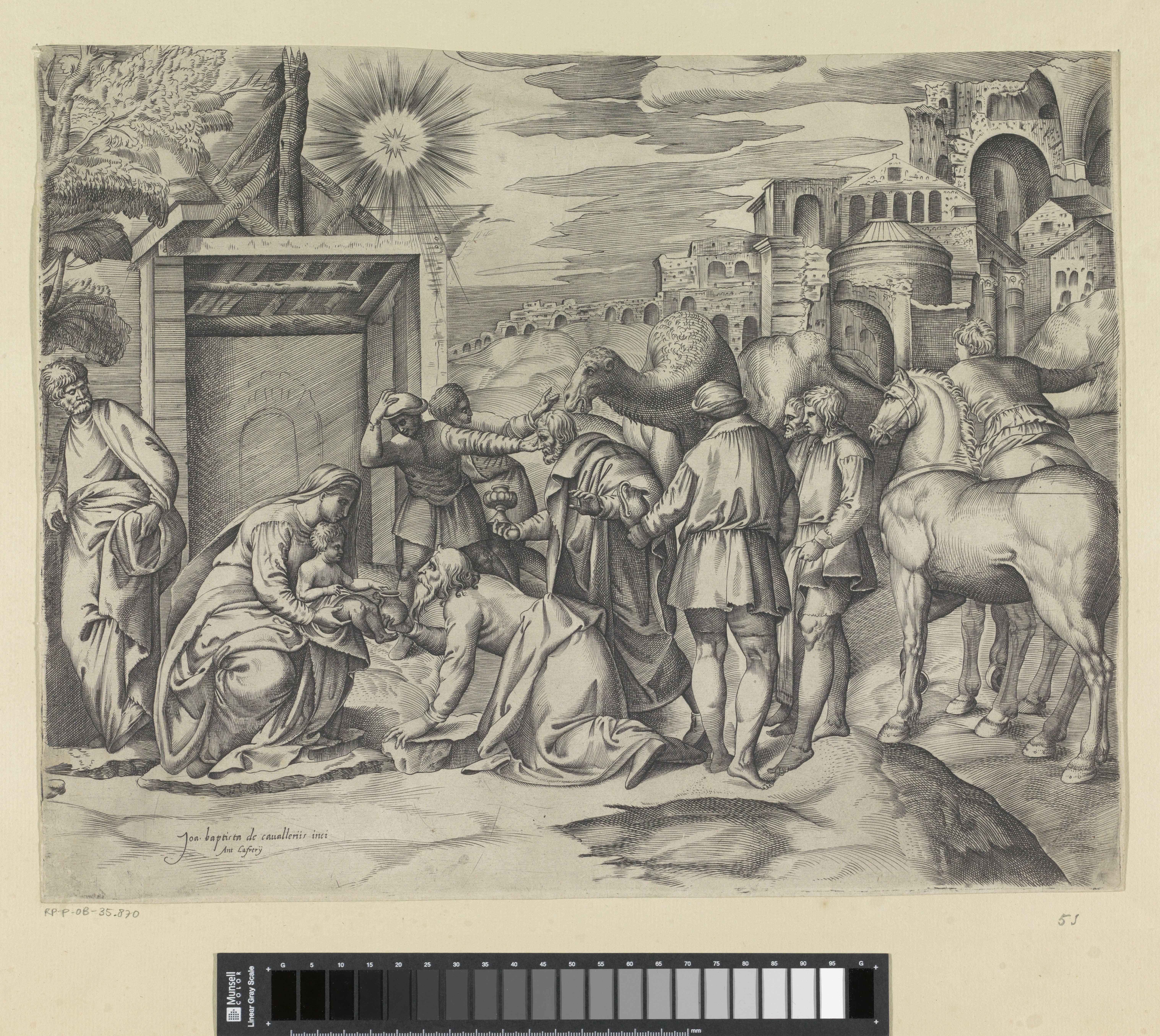 Aanbidding door de koningen