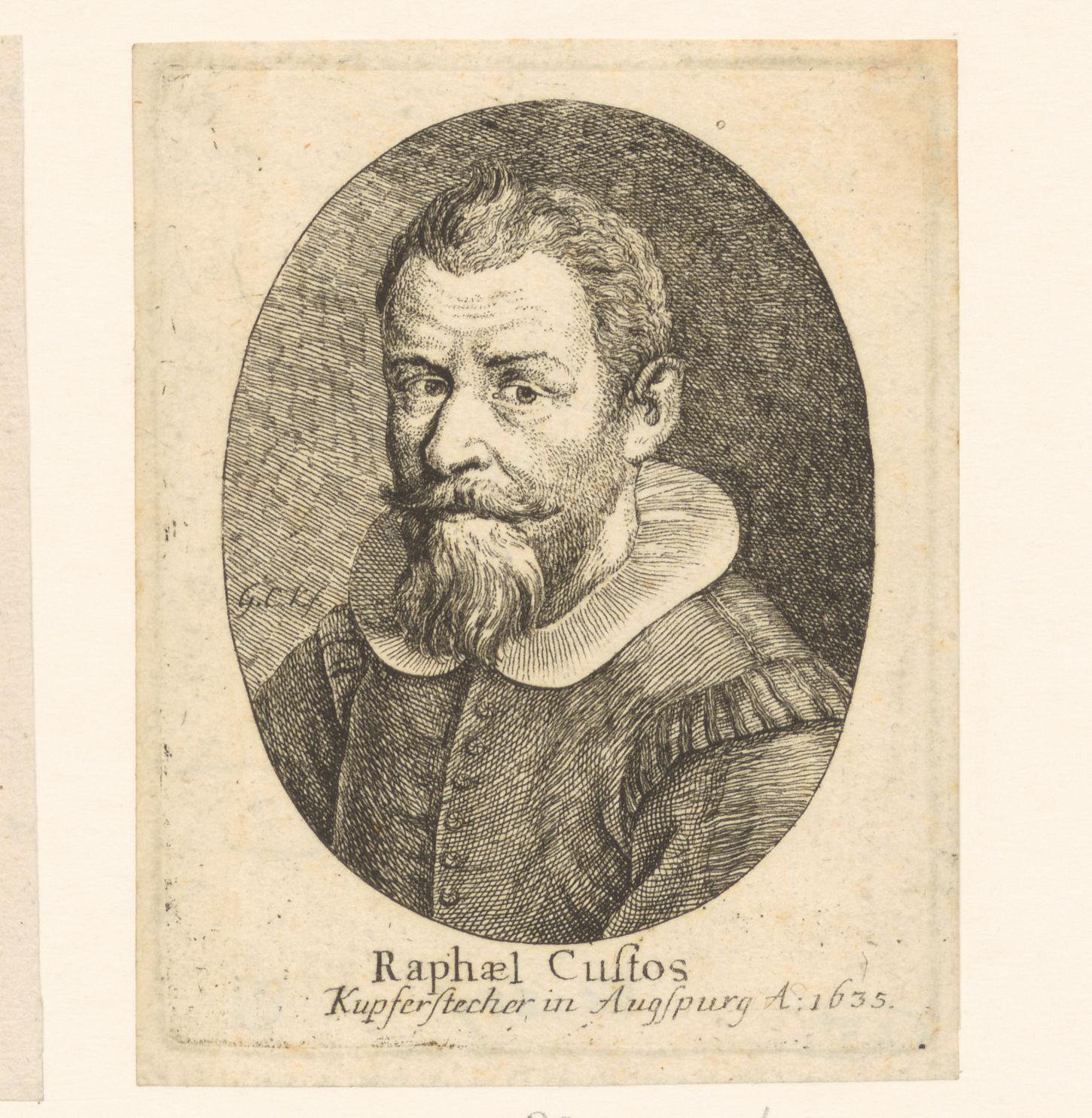 Portret van Raphael Custos