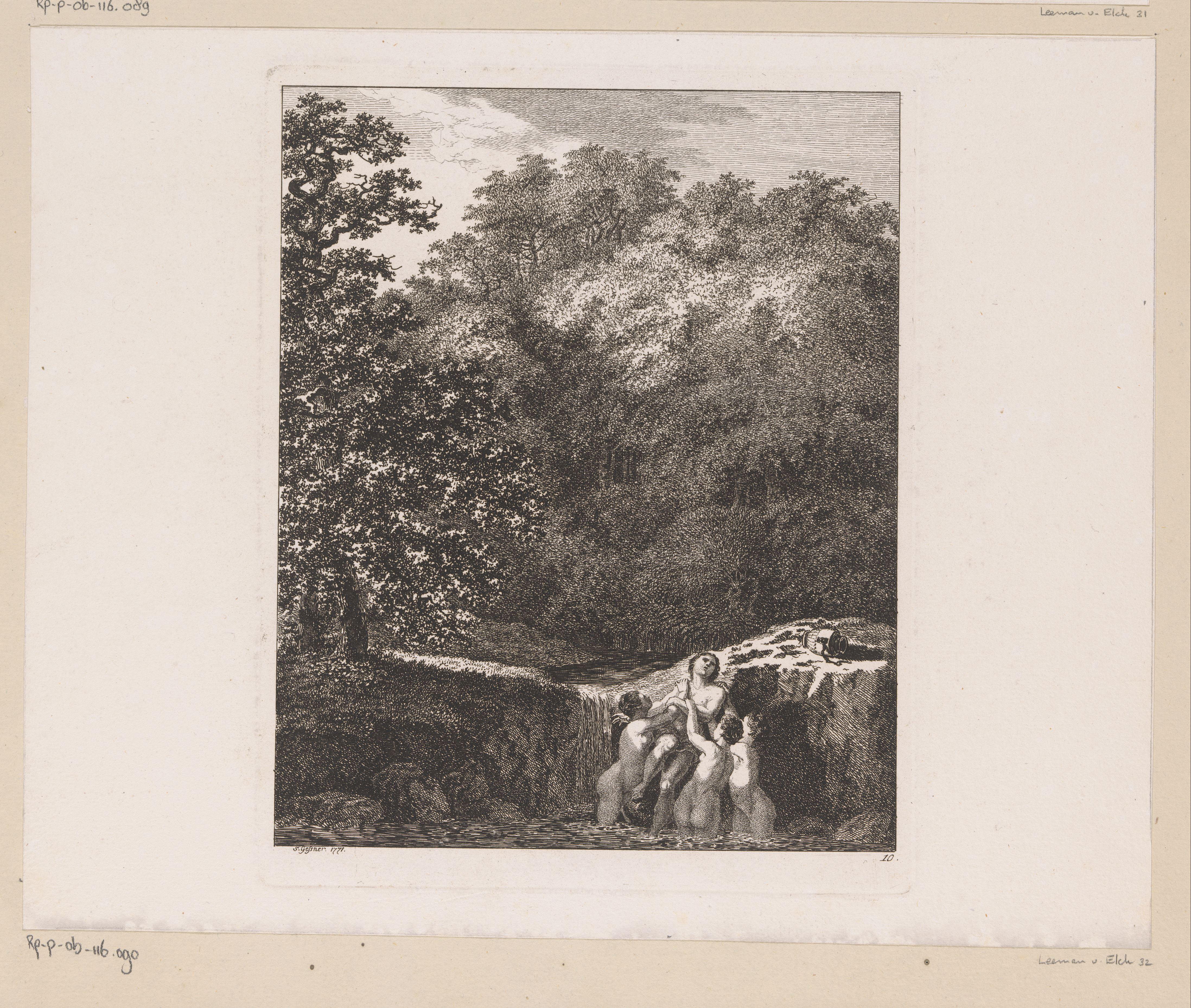 Hylas ontvoerd door de nimfen